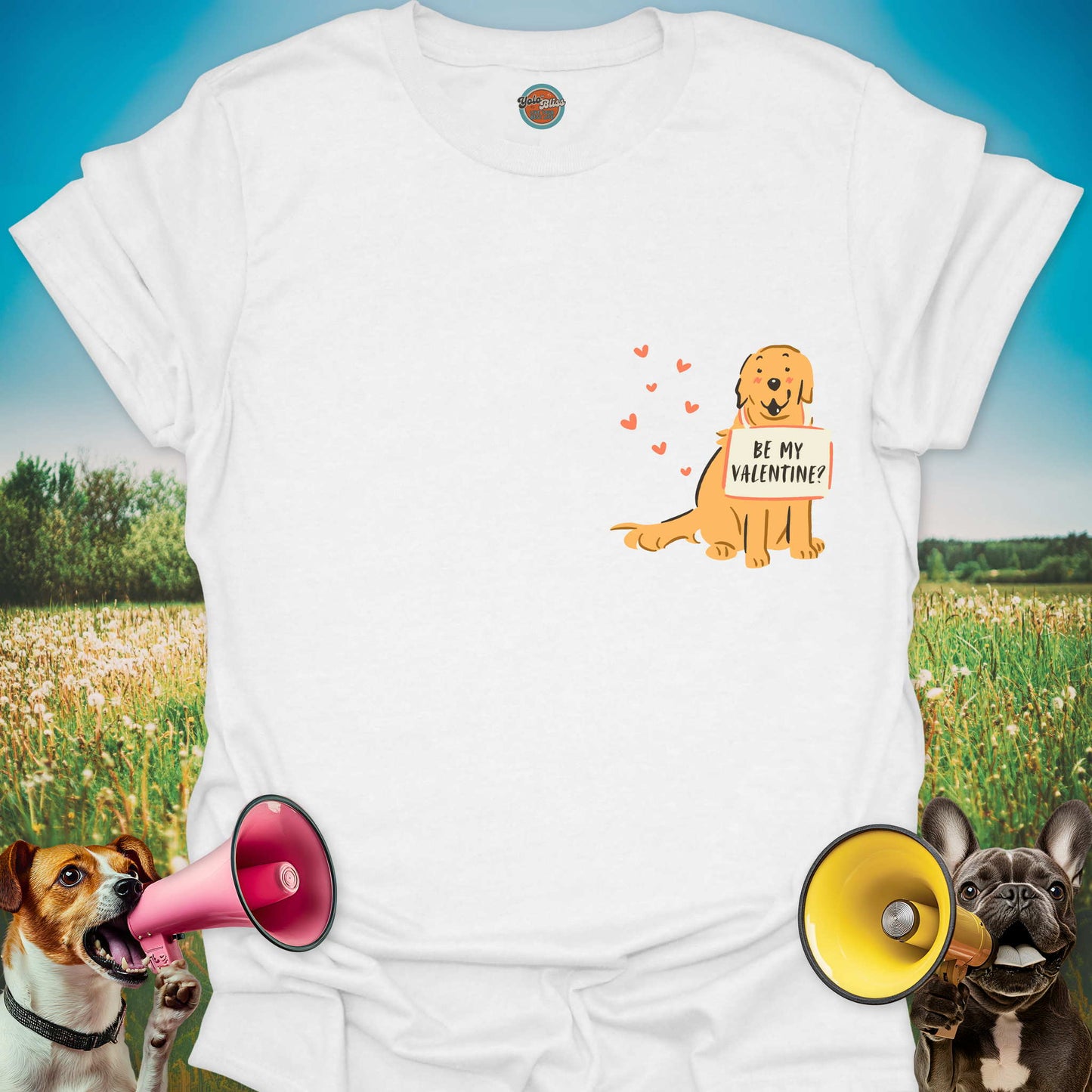Be My Valentine Dog - Tee