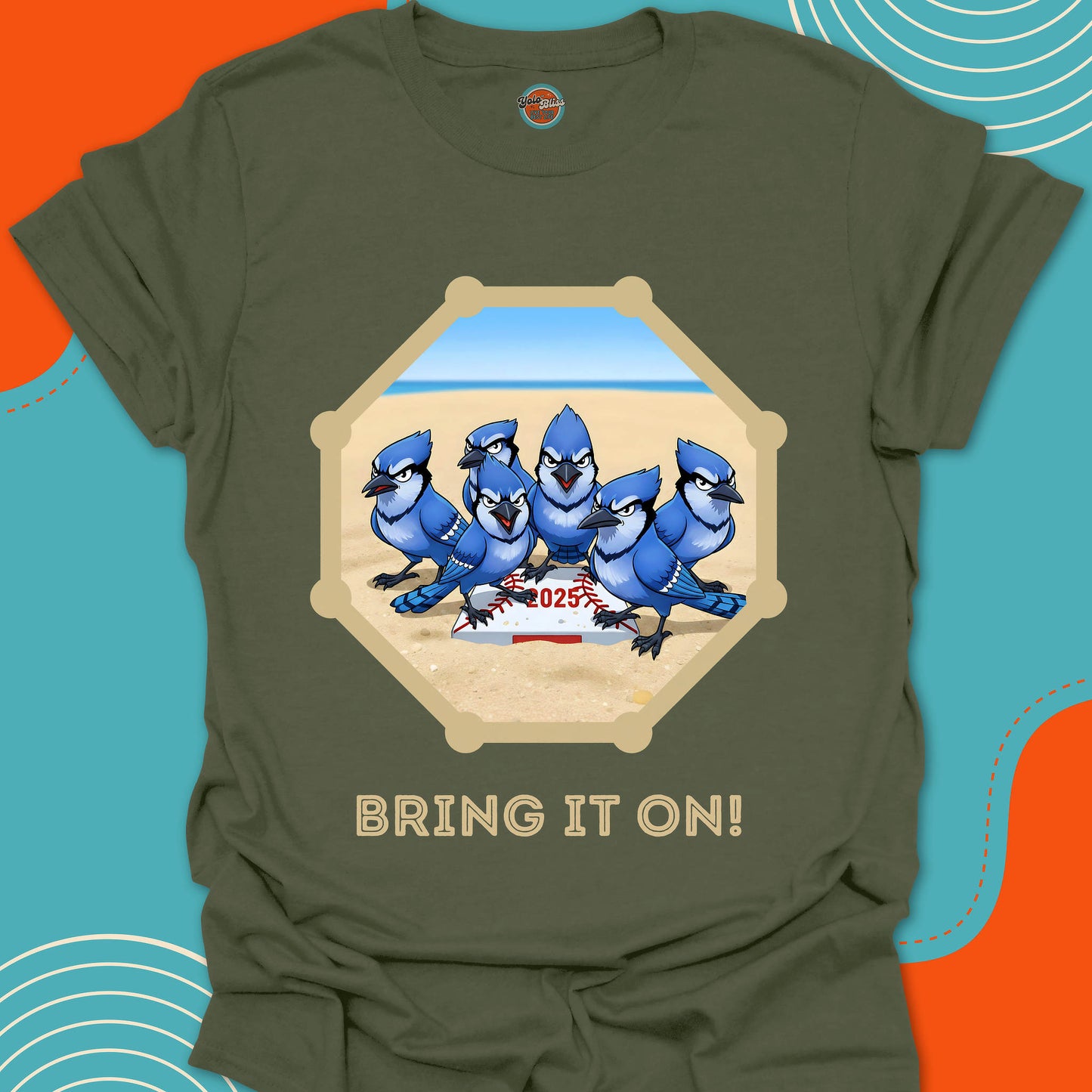 BLUE JAY BIRDS BRING IT ON - Tee