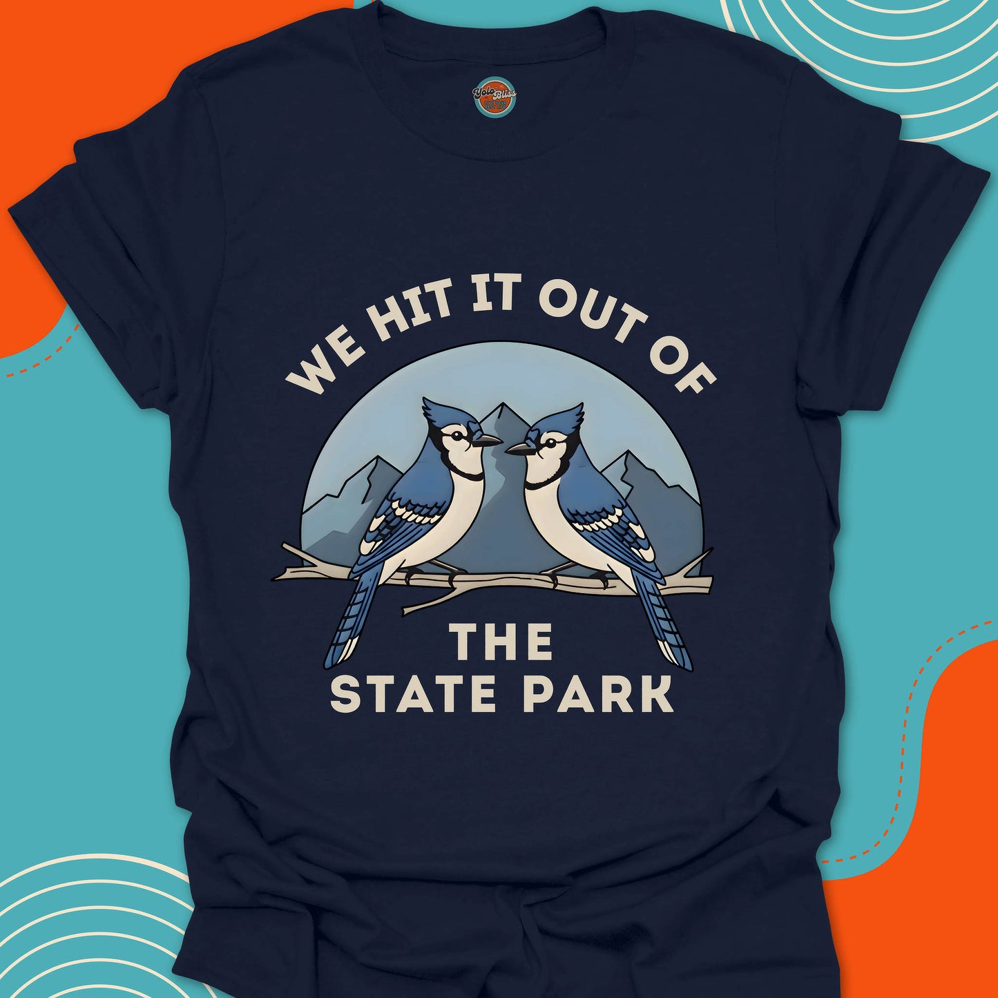 MOUNTAIN BLUE JAYS We Hit It Out of - Tee