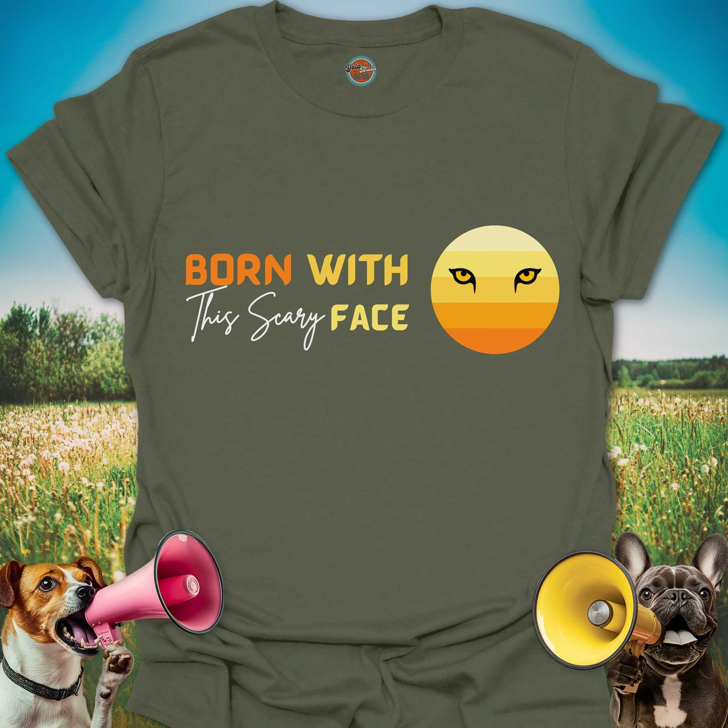 BORN WITH LION - Tee