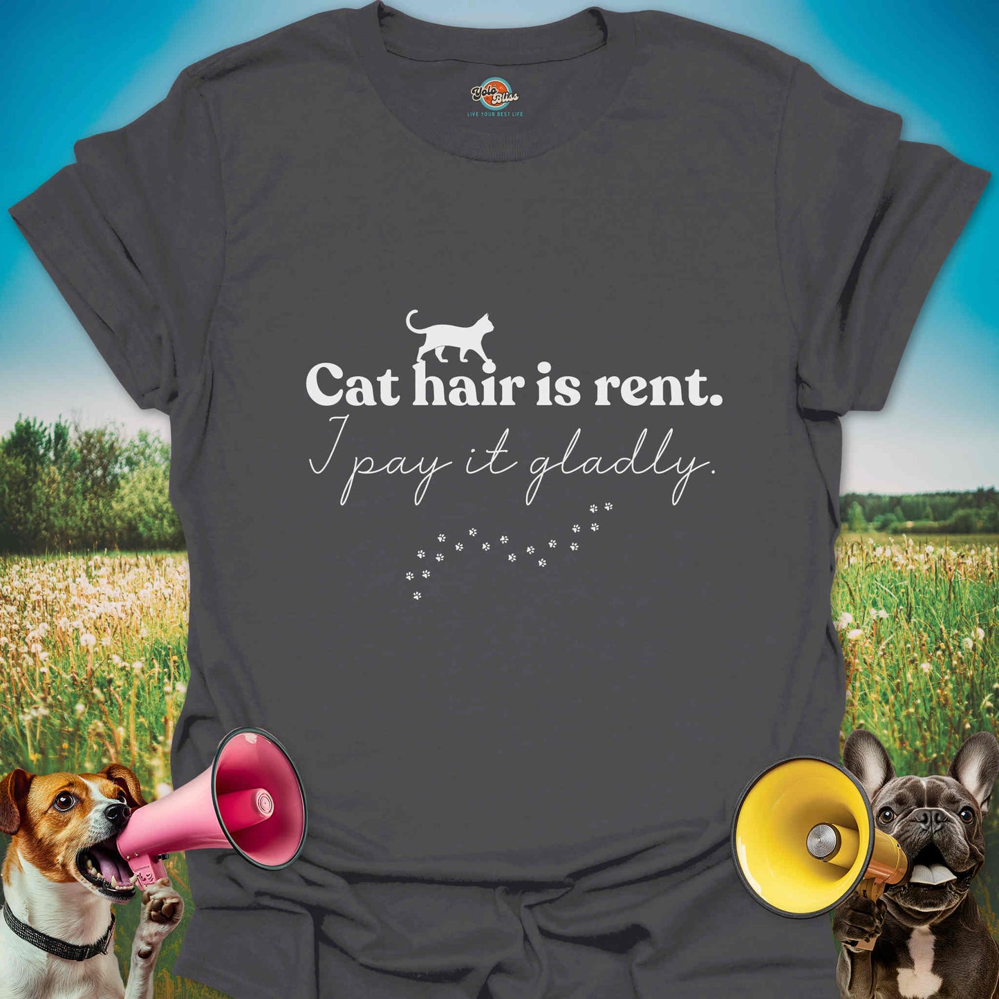 Cat Hair Is Rent - Tee