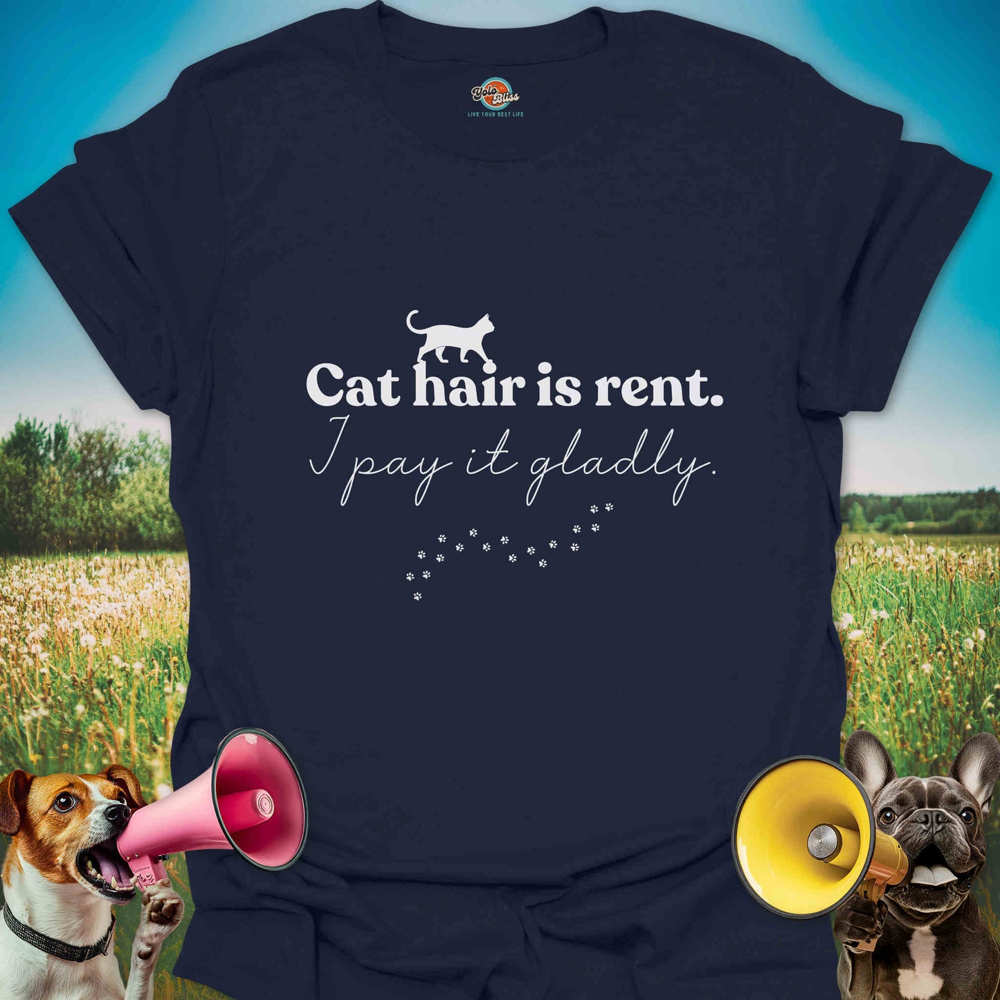 Cat Hair Is Rent - Tee
