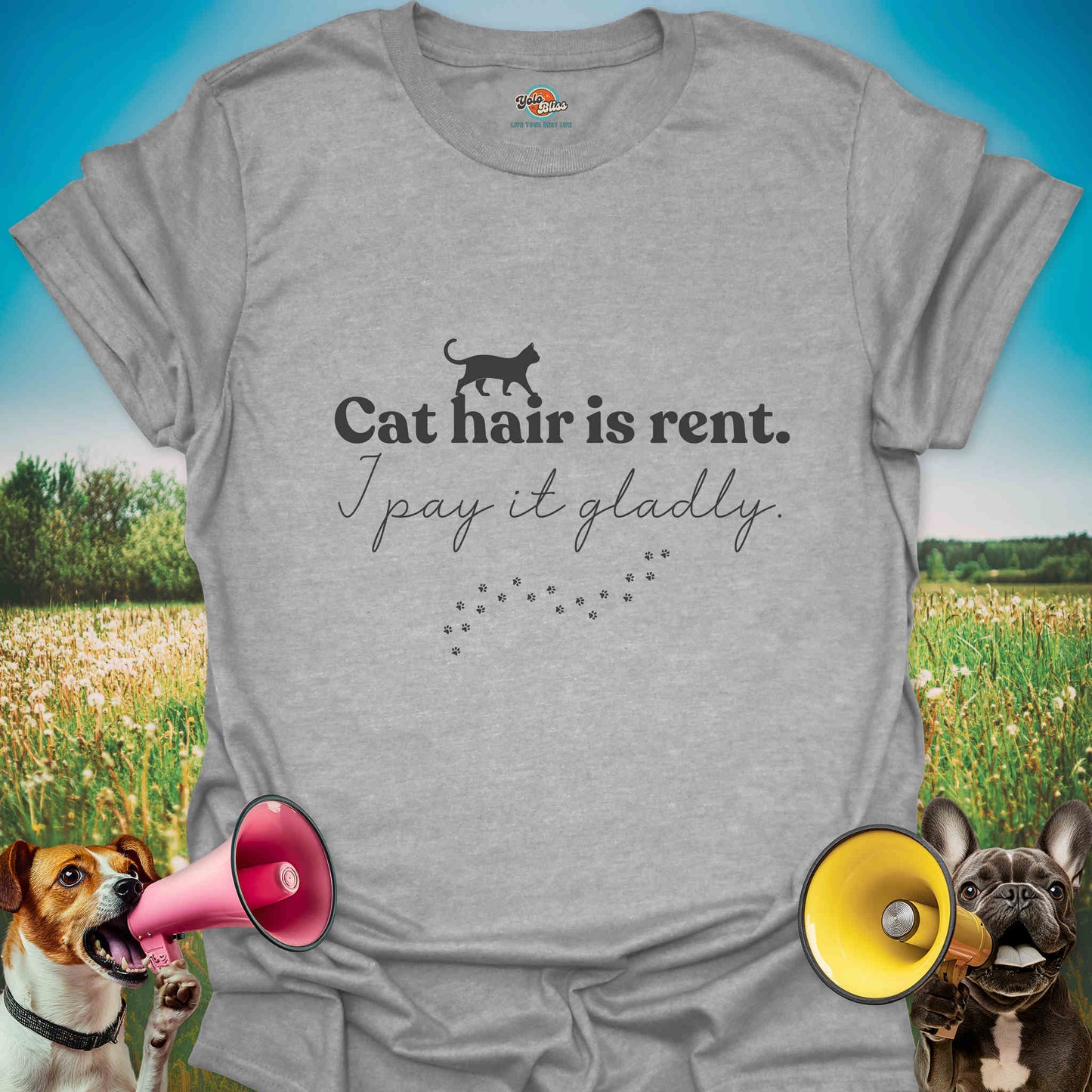 Cat Hair Is Rent - Tee