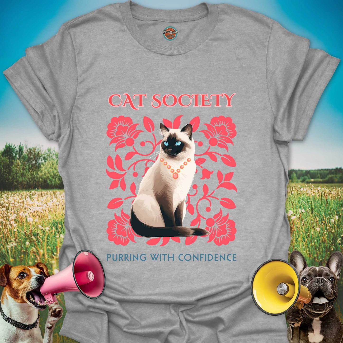 CAT SOCIETY CAT - Tee #1