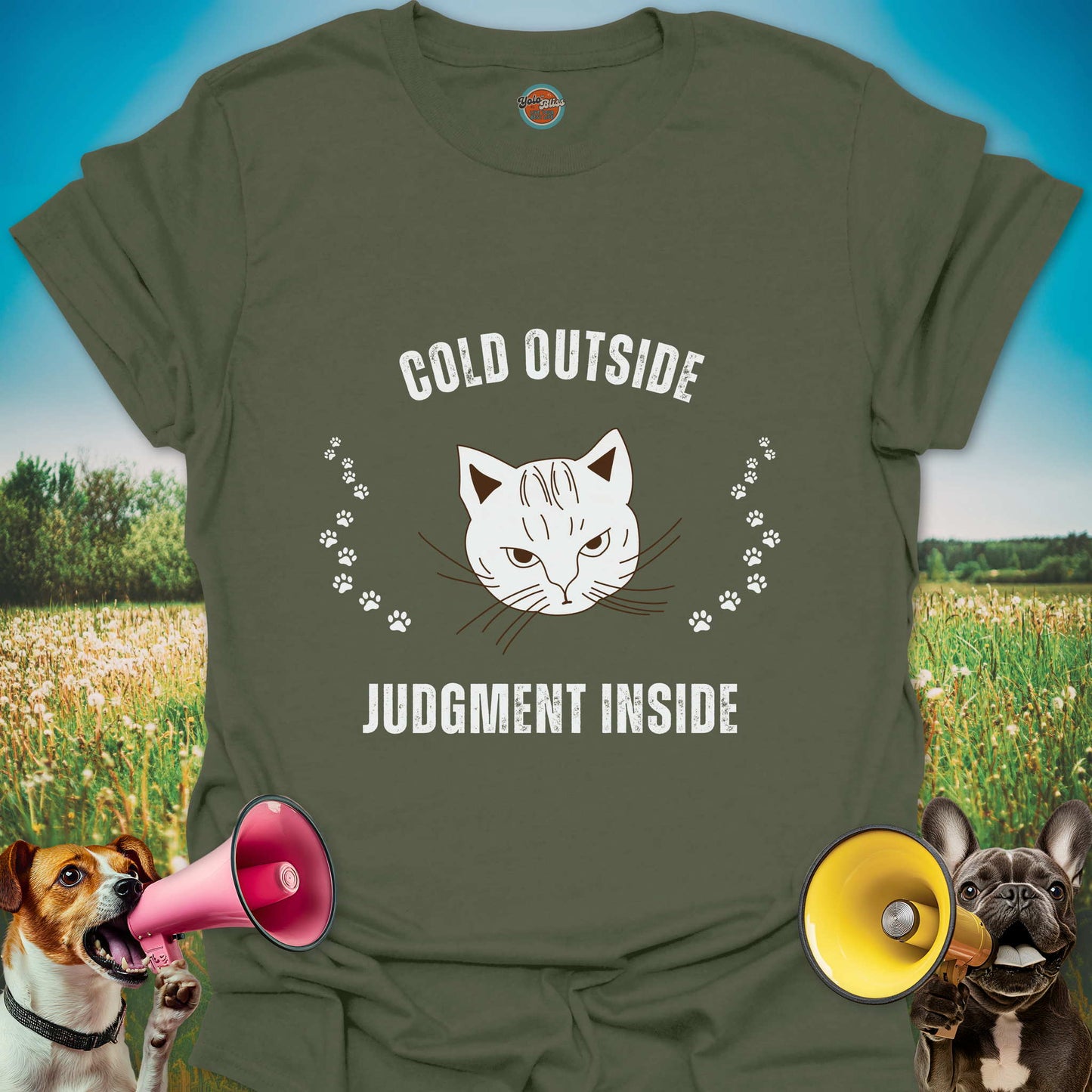Cold Outside Cat - Tee