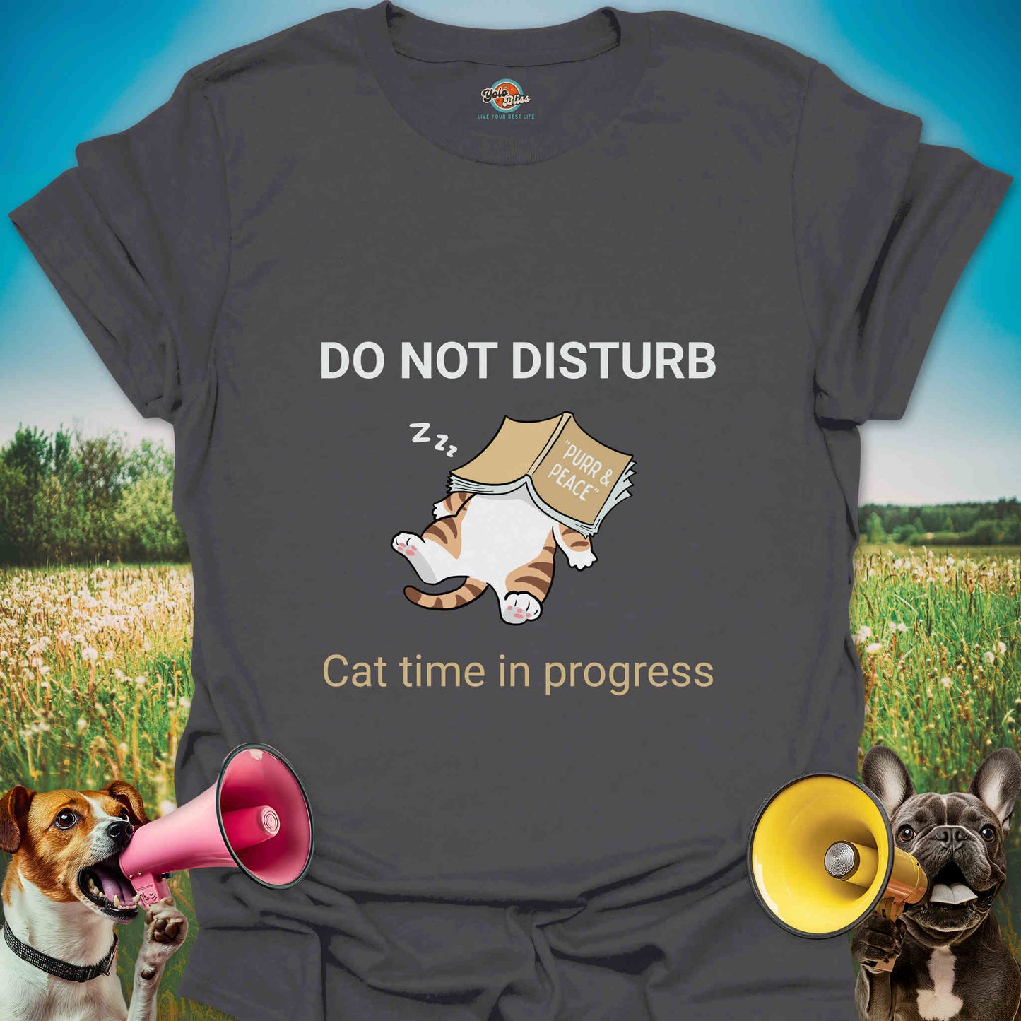 Do Not Disturb - Funny Cat Lover Tee