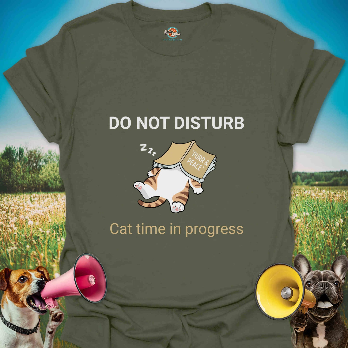 Do Not Disturb - Funny Cat Lover Tee