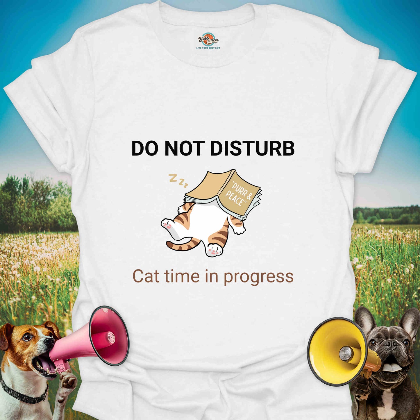 Do Not Disturb - Funny Cat Lover Tee