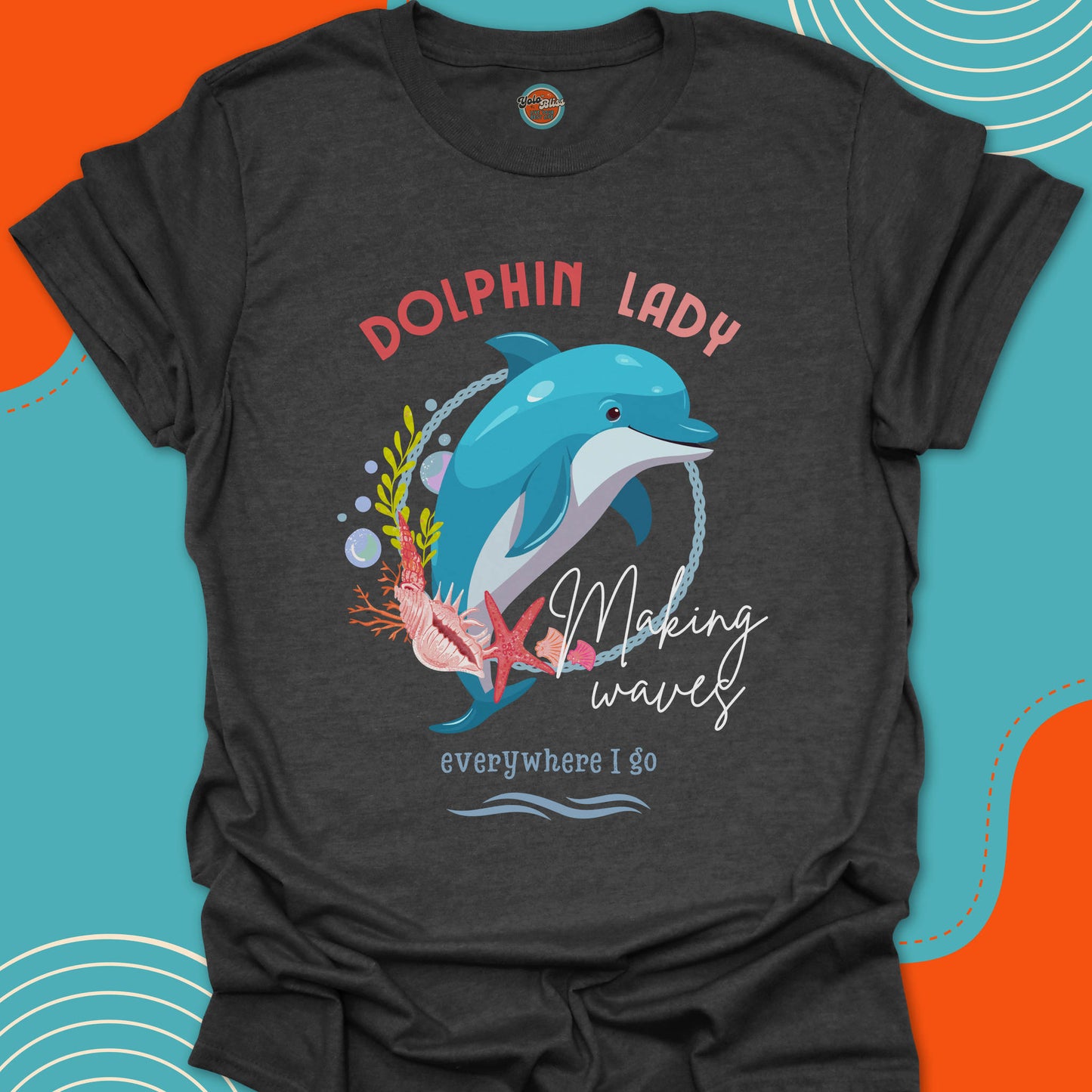 DOLPHIN LADY - Tee #1