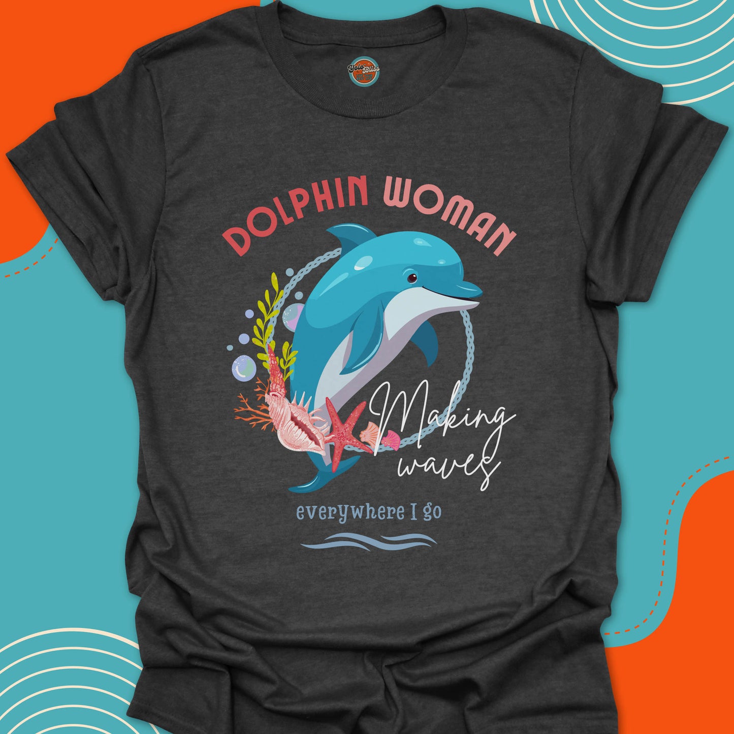 DOLPHIN WOMAN - Tee #1