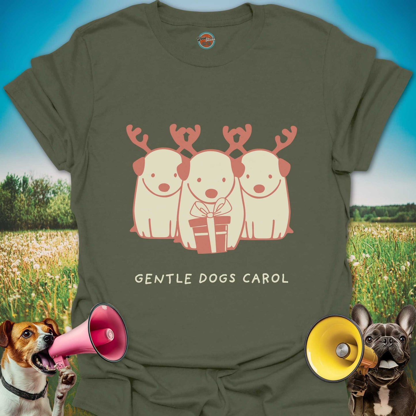 GENTLE DOGS CAROL DOG - Tee