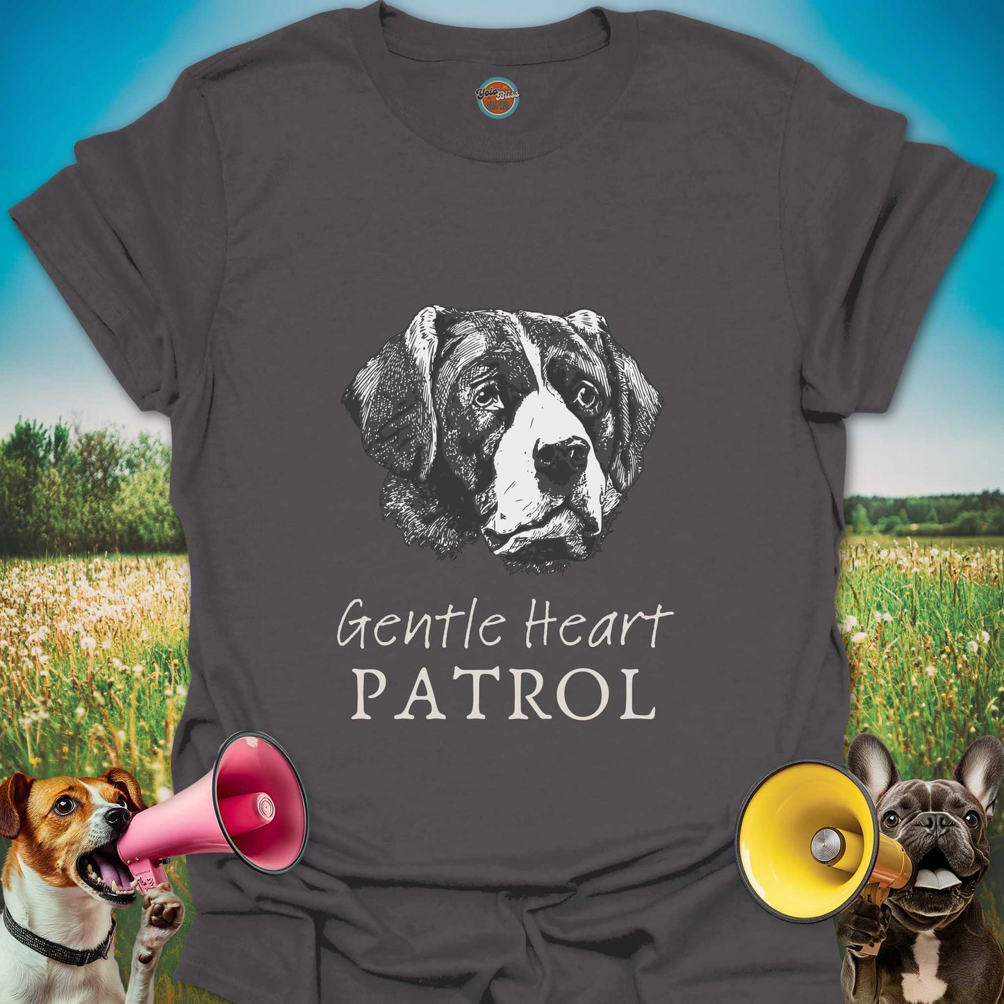 GENTLE HEART PATROL DOG - Tee #4