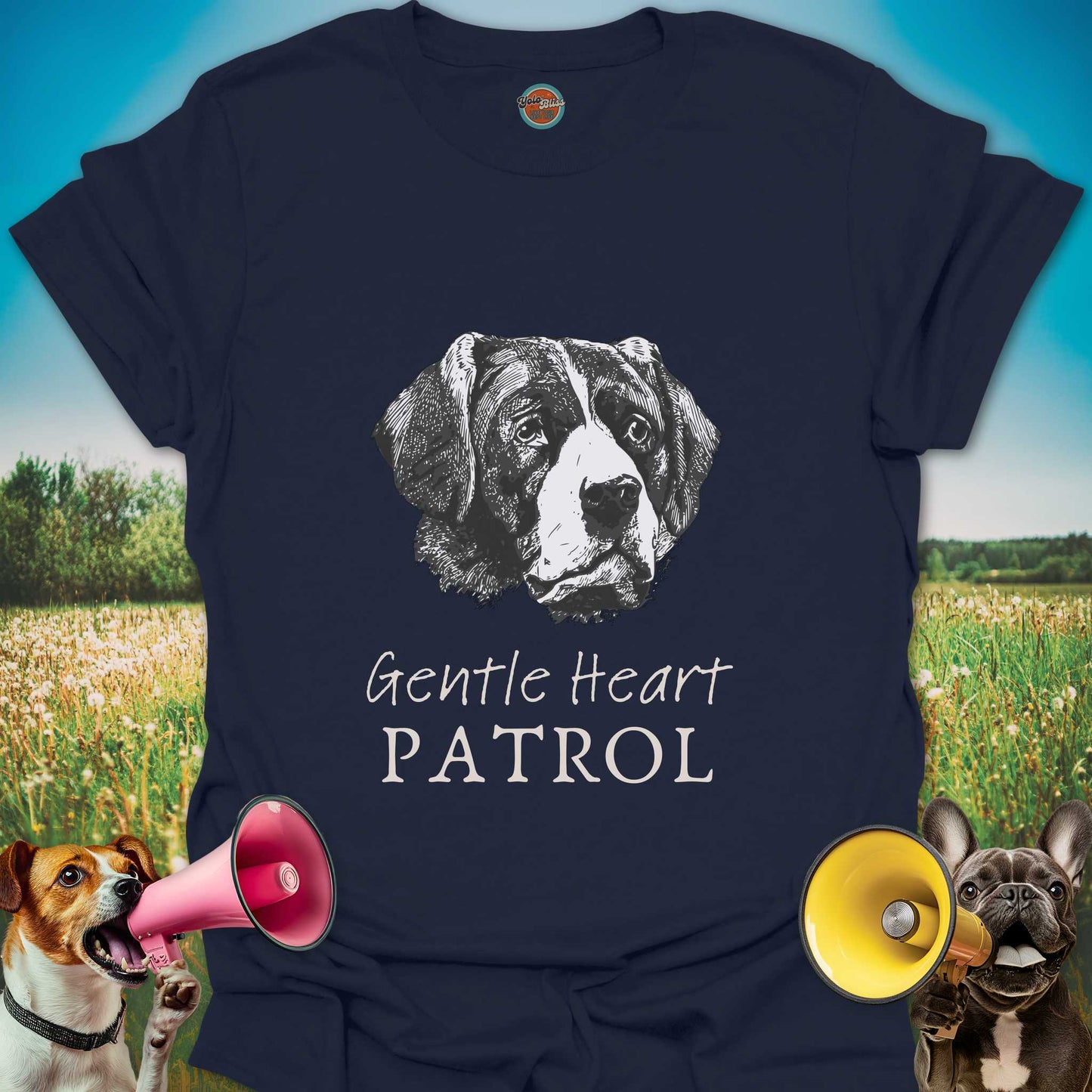 GENTLE HEART PATROL DOG - Tee #4