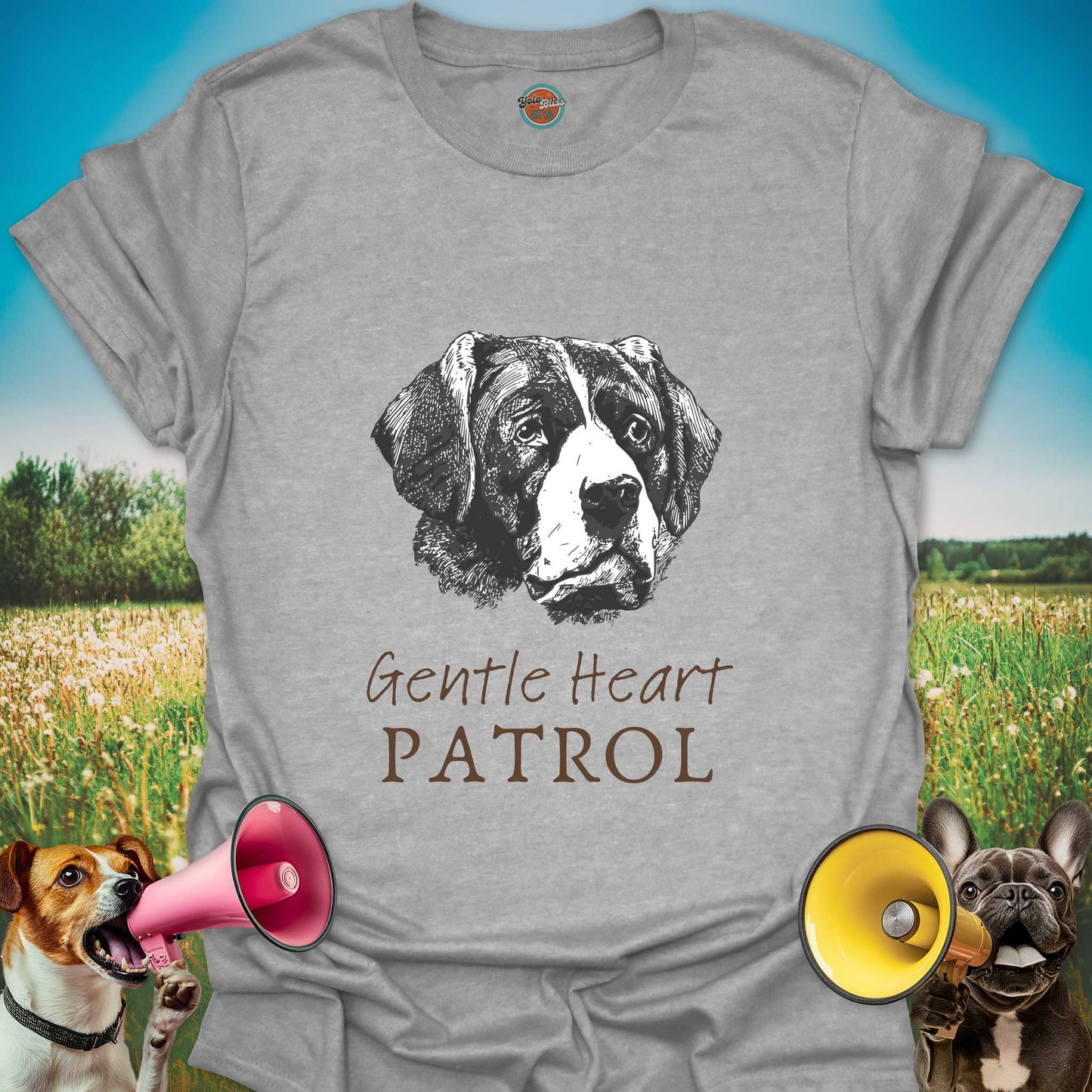 GENTLE HEART PATROL DOG - Tee #4