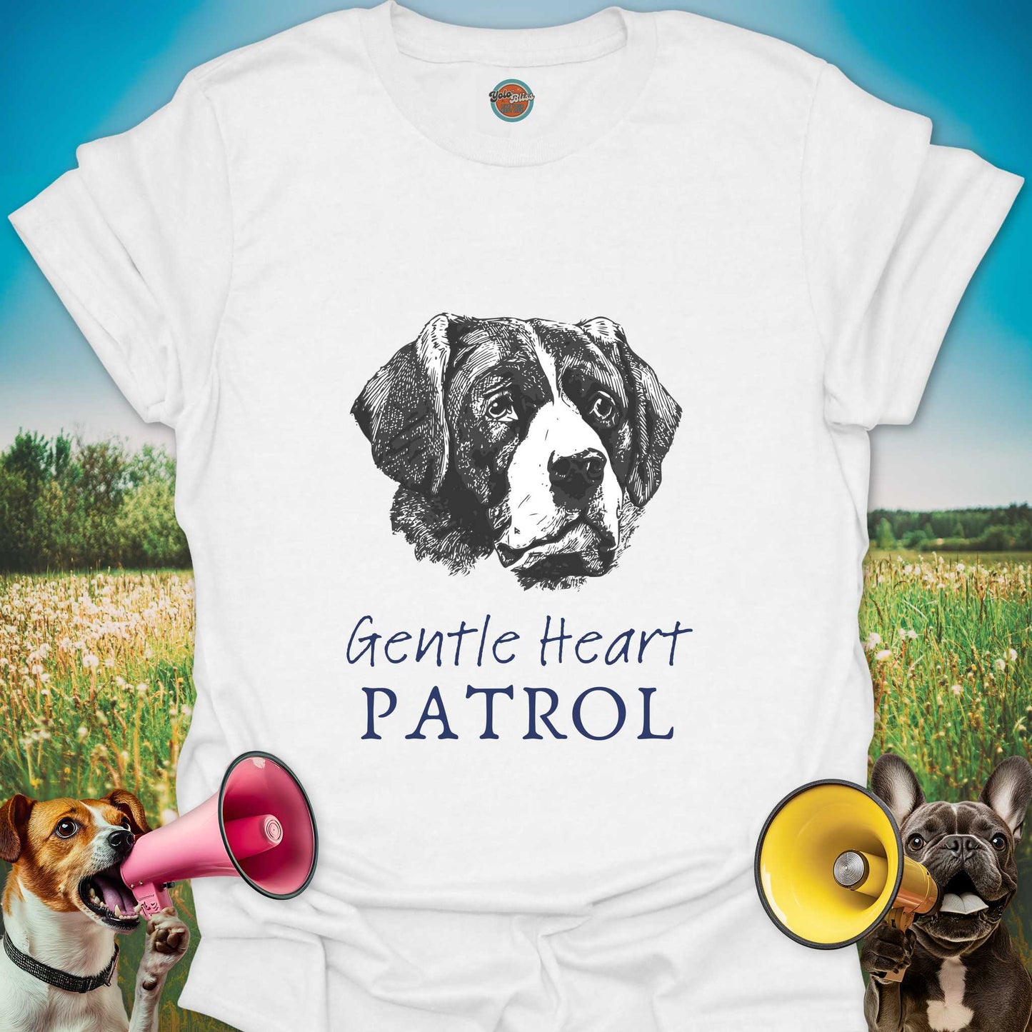 GENTLE HEART PATROL DOG - Tee #4