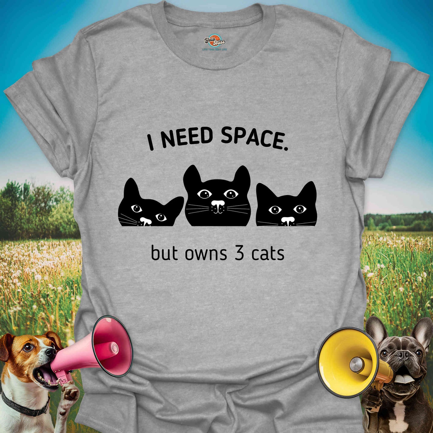 I Need Space Cat - Tee