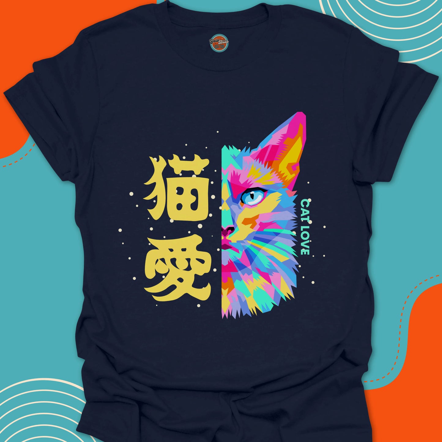 KANJI CAT LOVE - Tee #2