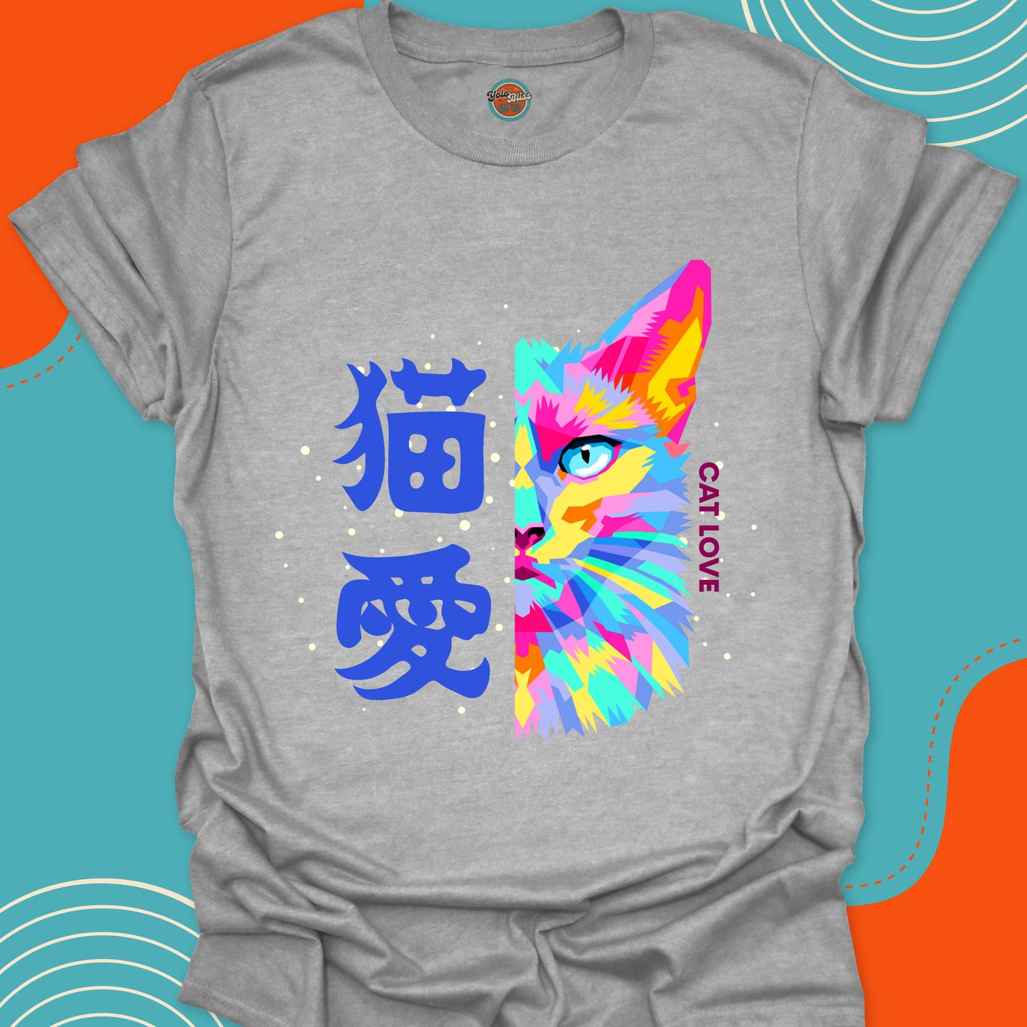 KANJI CAT LOVE - Tee #2