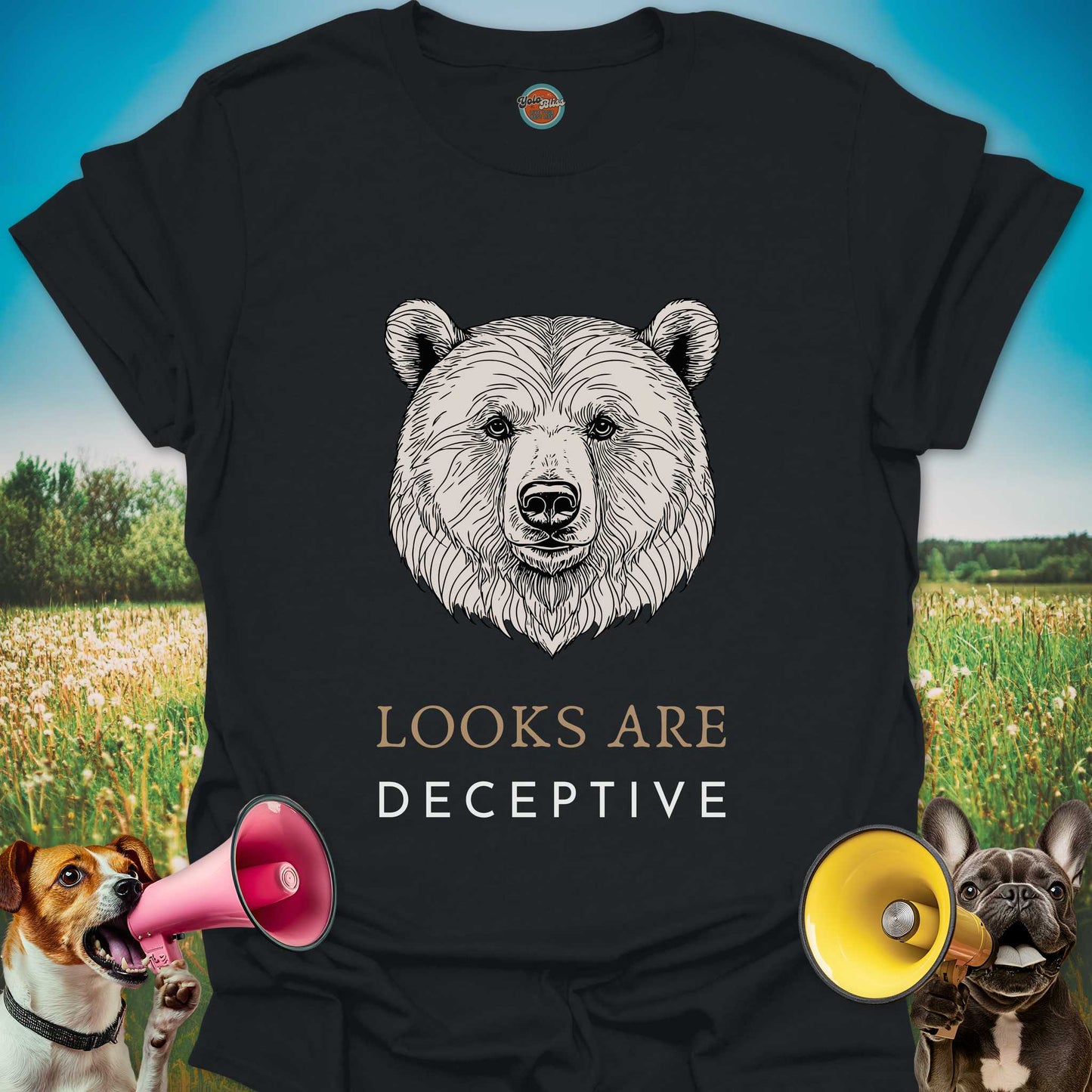 LOOKS ARE DECEPTIVE BEAR - Tee