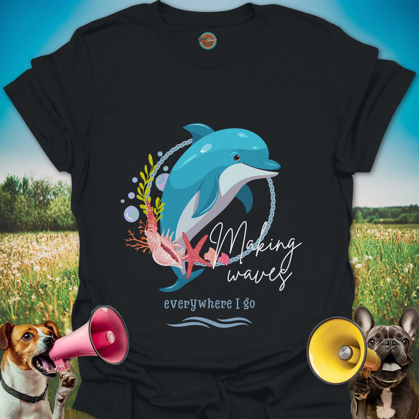 MAKING WAVES DOLPHIN - Tee #1