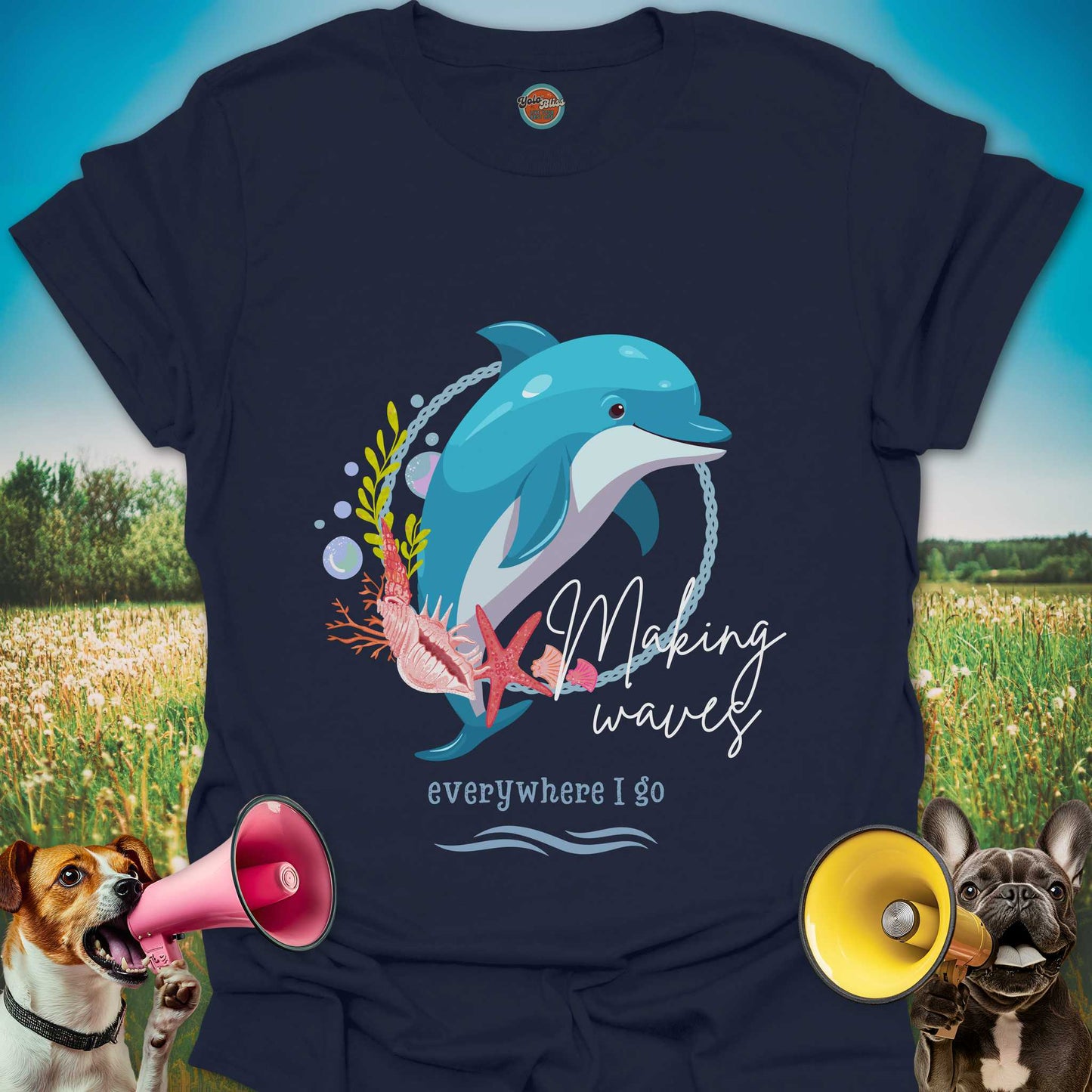 MAKING WAVES DOLPHIN - Tee #1