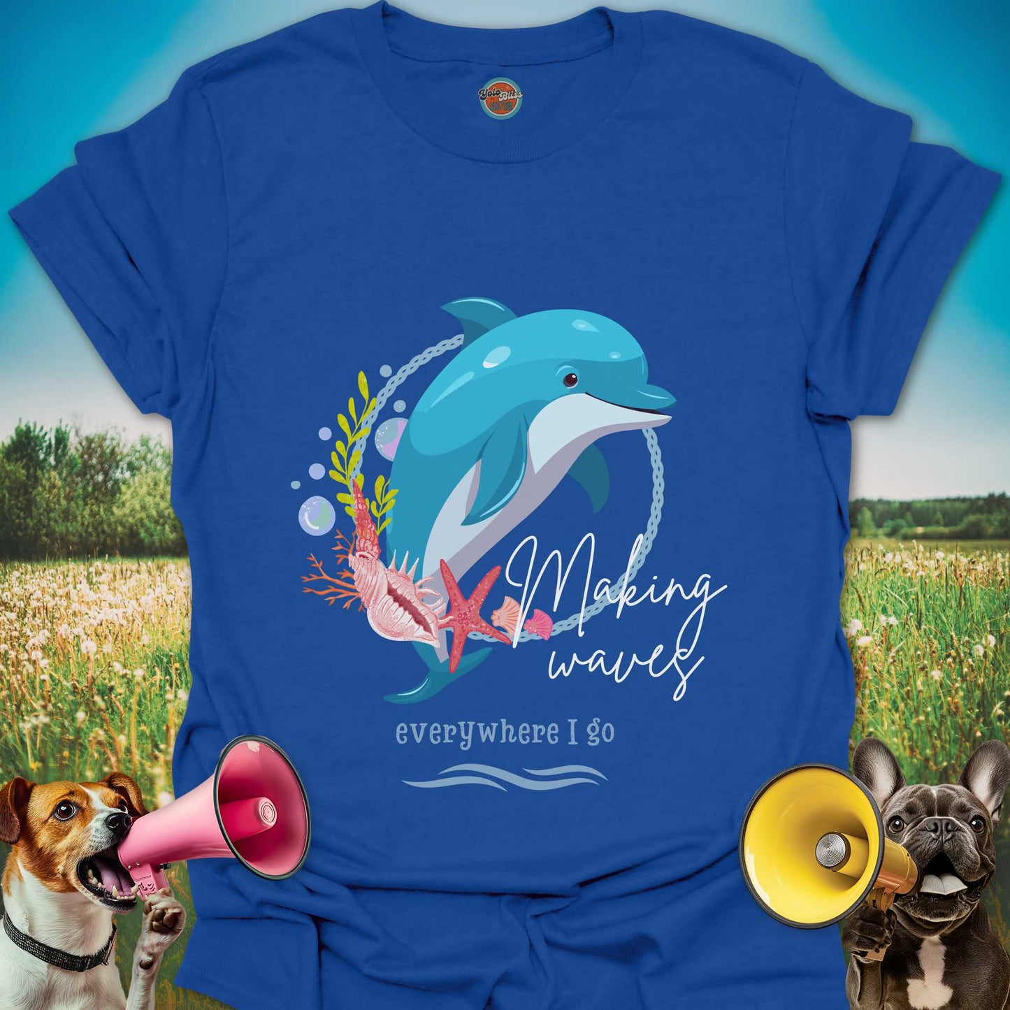 MAKING WAVES DOLPHIN - Tee #1