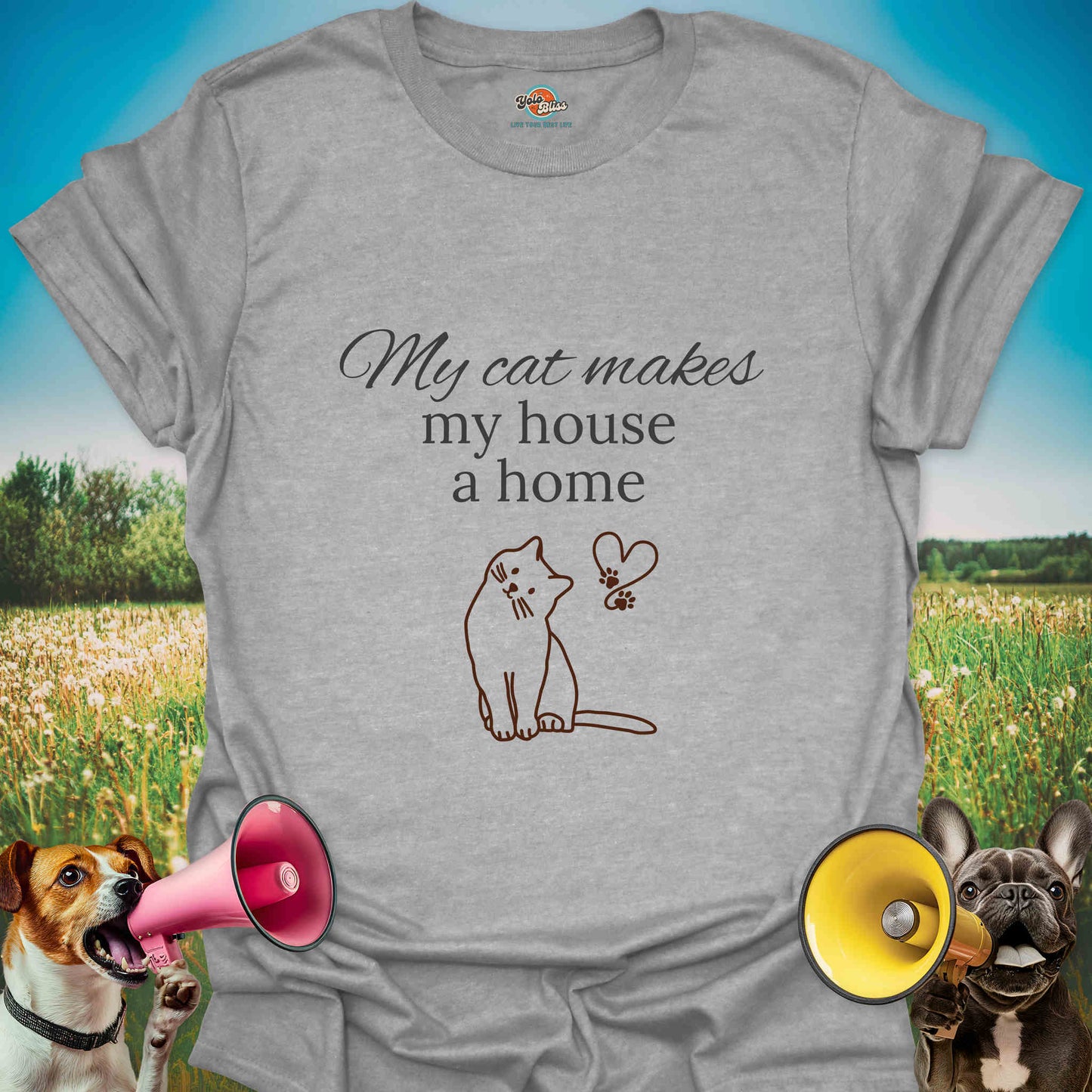 My Cat Makes Home - Tee