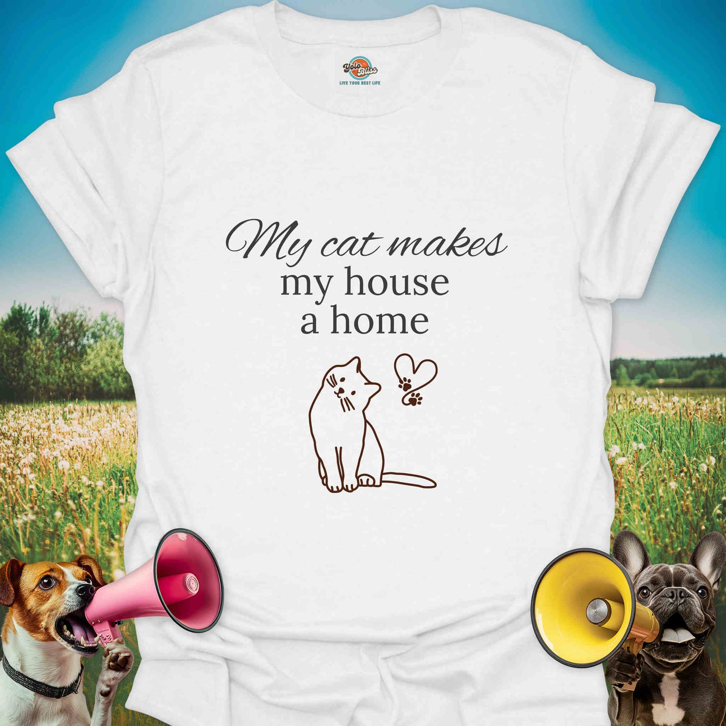My Cat Makes Home - Tee