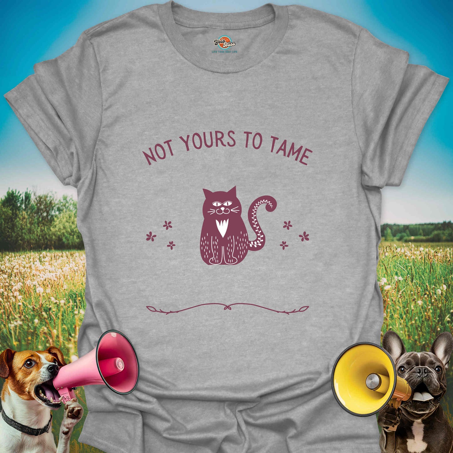 Not Yours to Tame Cat - Tee