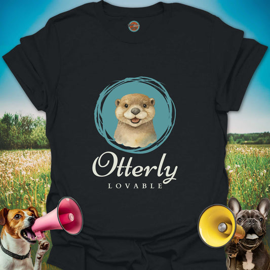 OTTERLY LOVABLE OTTER - Tee