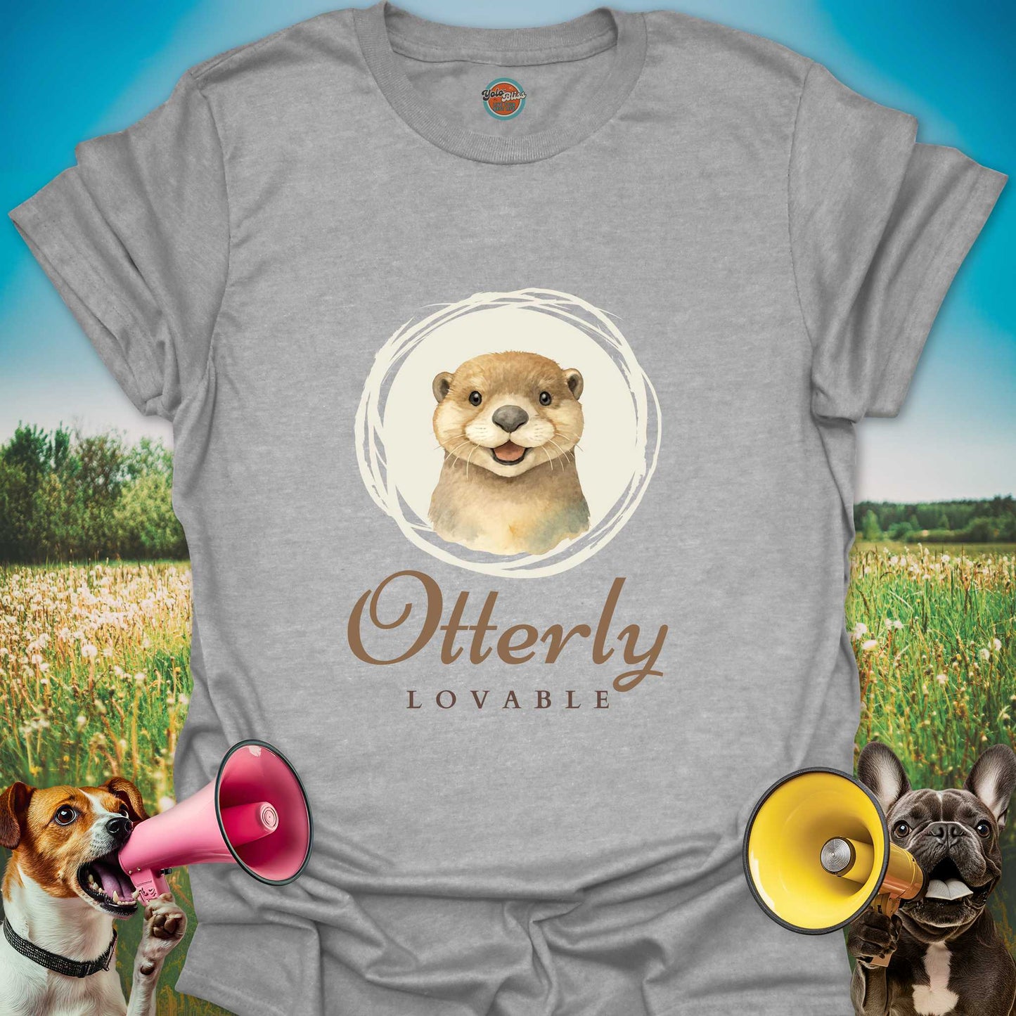 OTTERLY LOVABLE OTTER - Tee