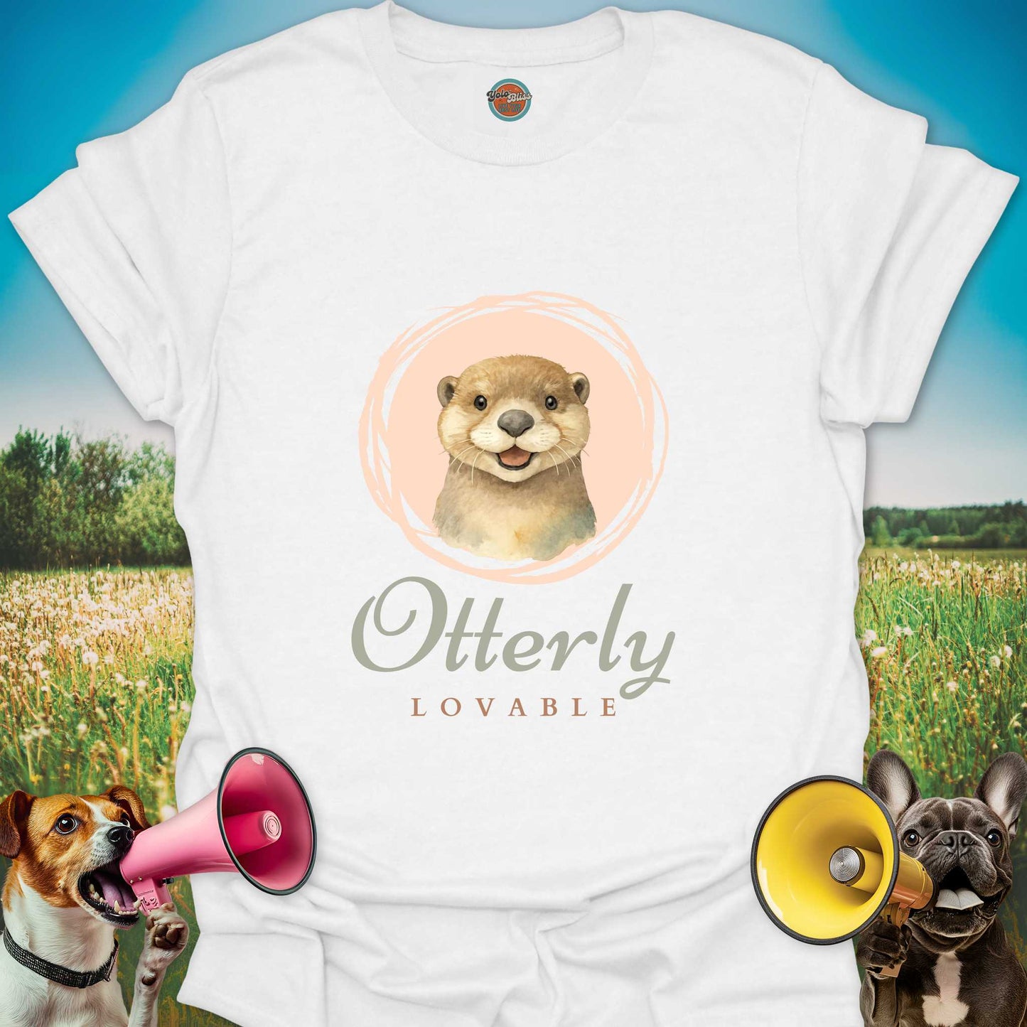 OTTERLY LOVABLE OTTER - Tee