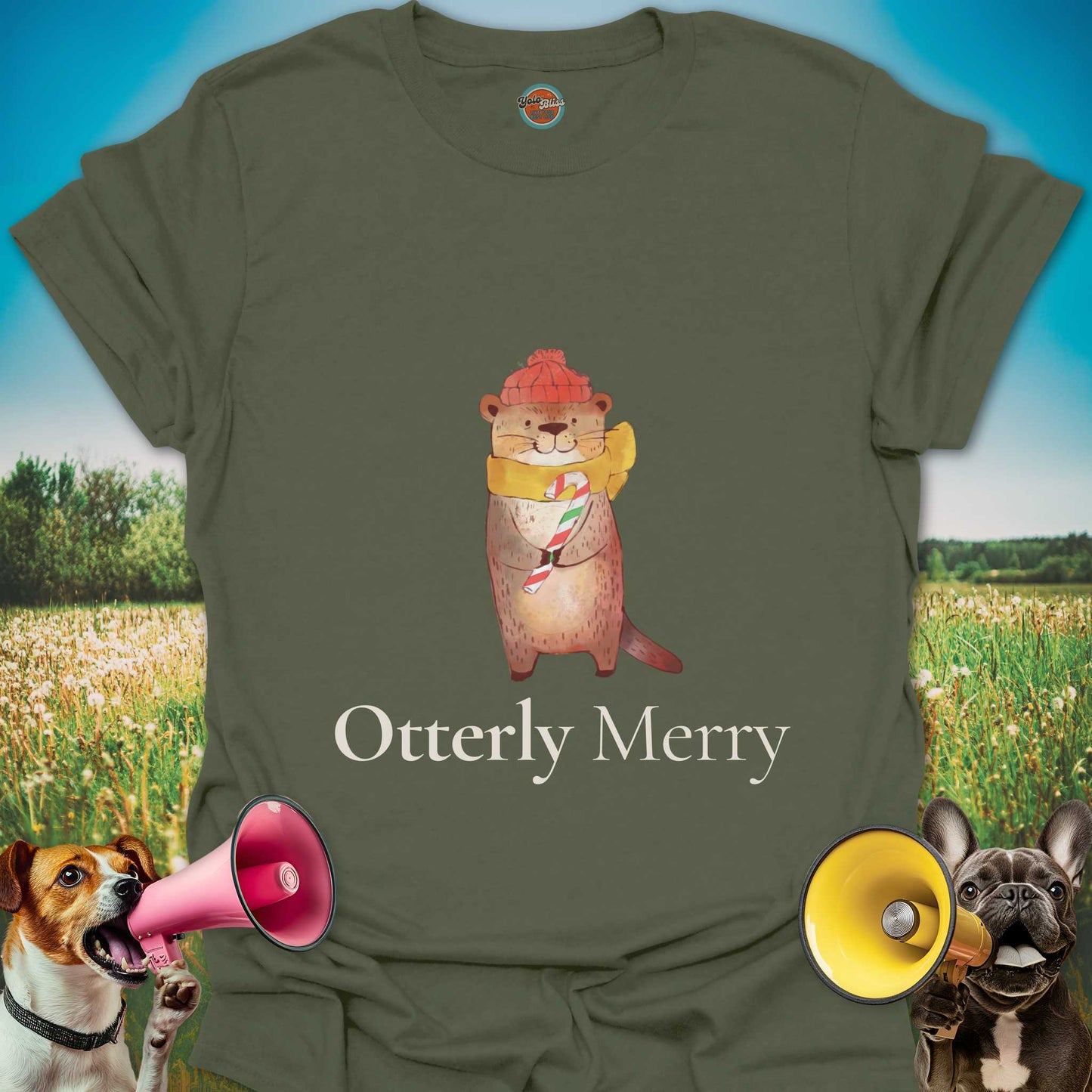 OTTERLY MERRY OTTER - Tee