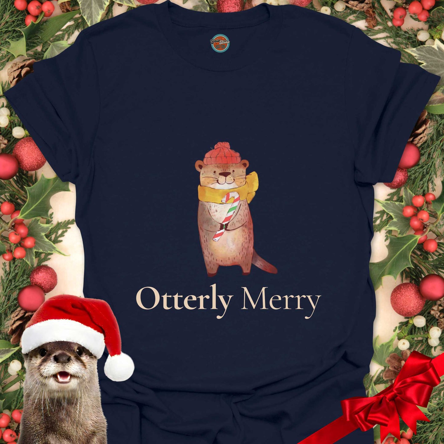 OTTERLY MERRY OTTER - Tee