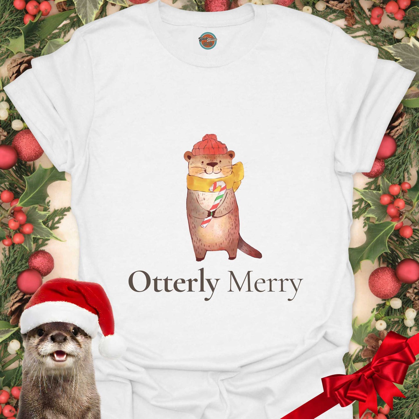 OTTERLY MERRY OTTER - Tee