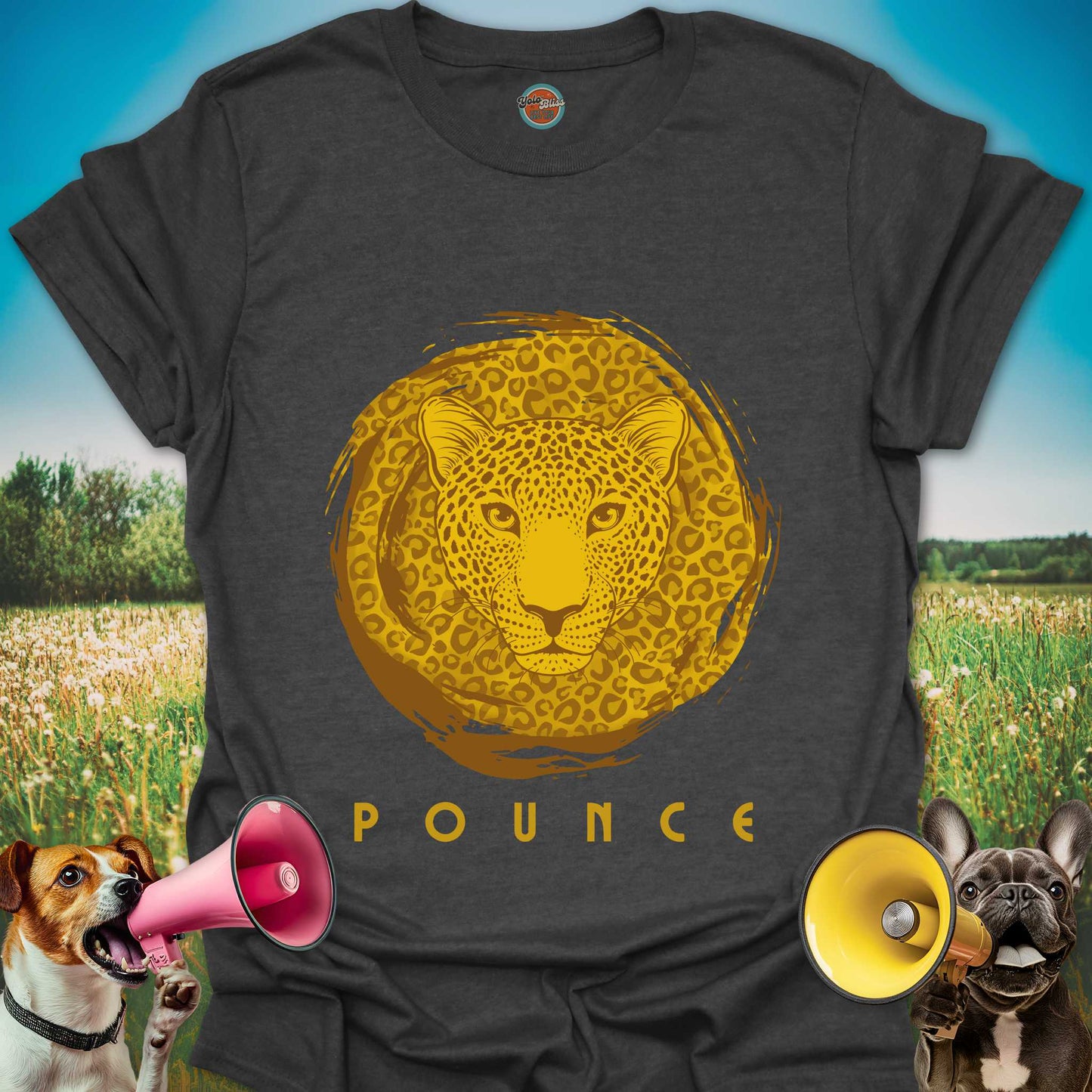 POUNCE LEOPARD - Tee #1