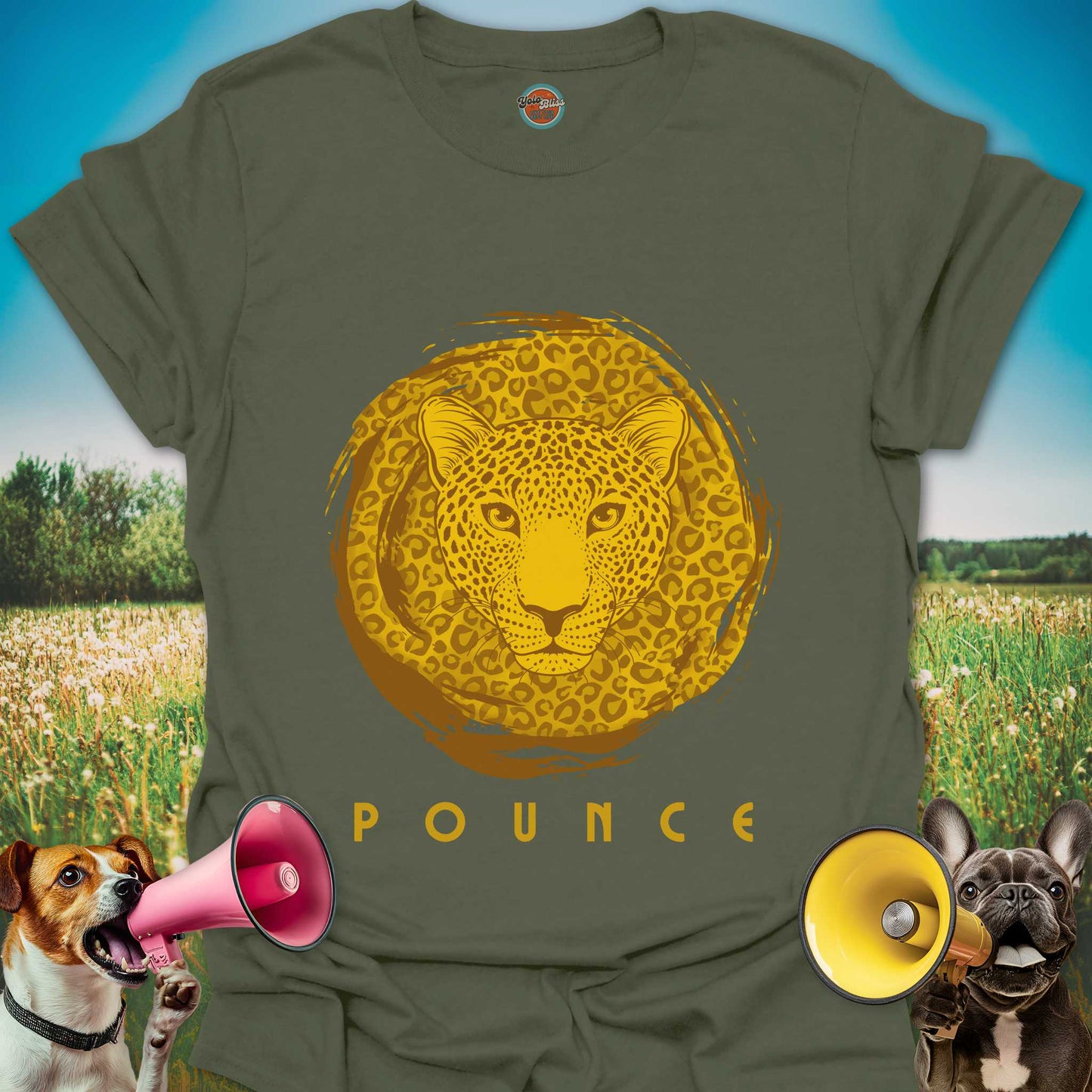 POUNCE LEOPARD - Tee #1
