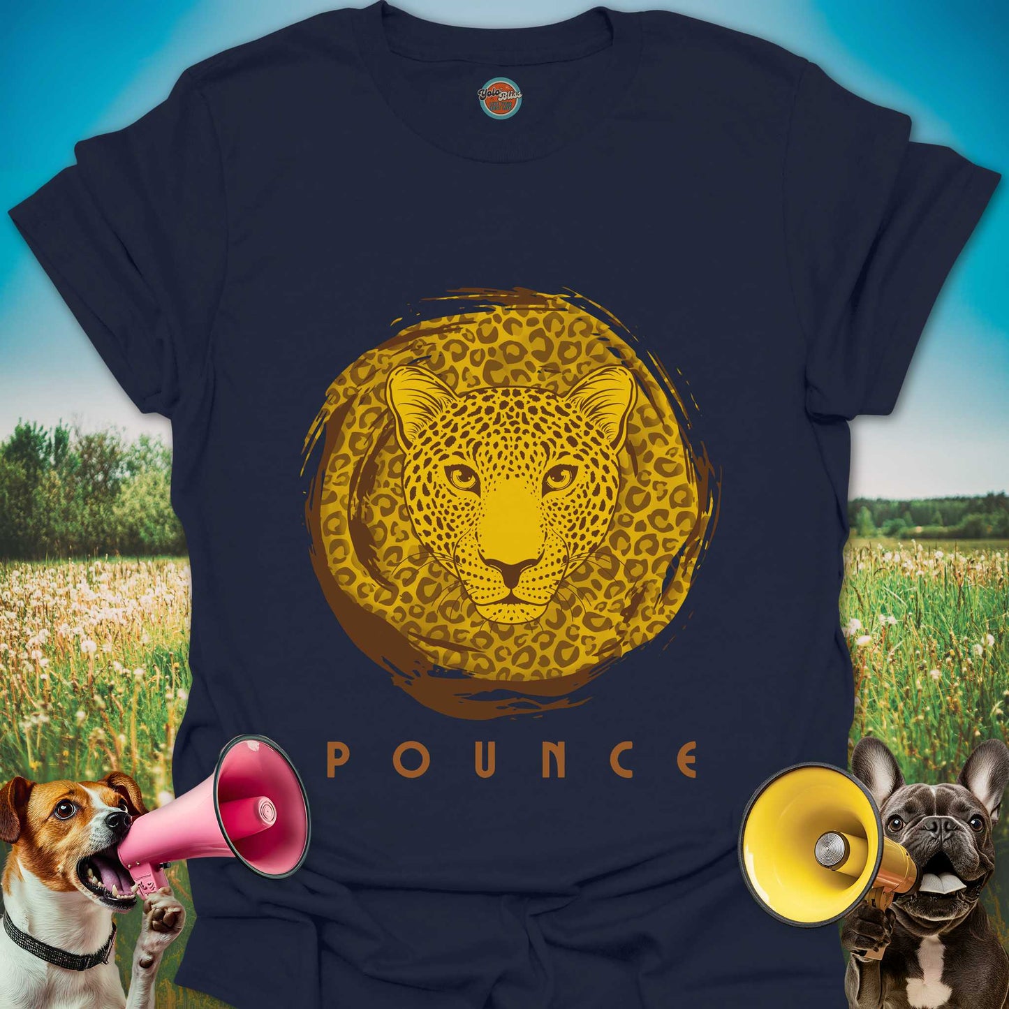 POUNCE LEOPARD - Tee #1