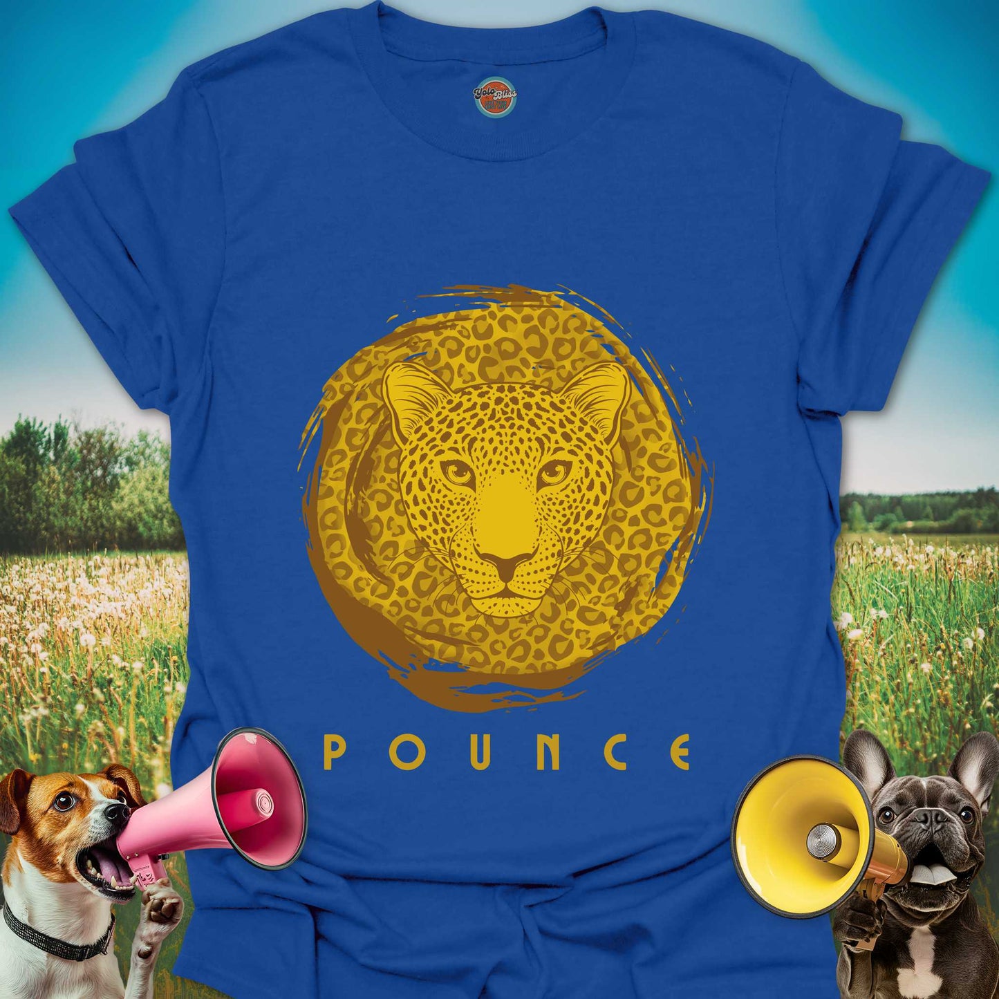POUNCE LEOPARD - Tee #1