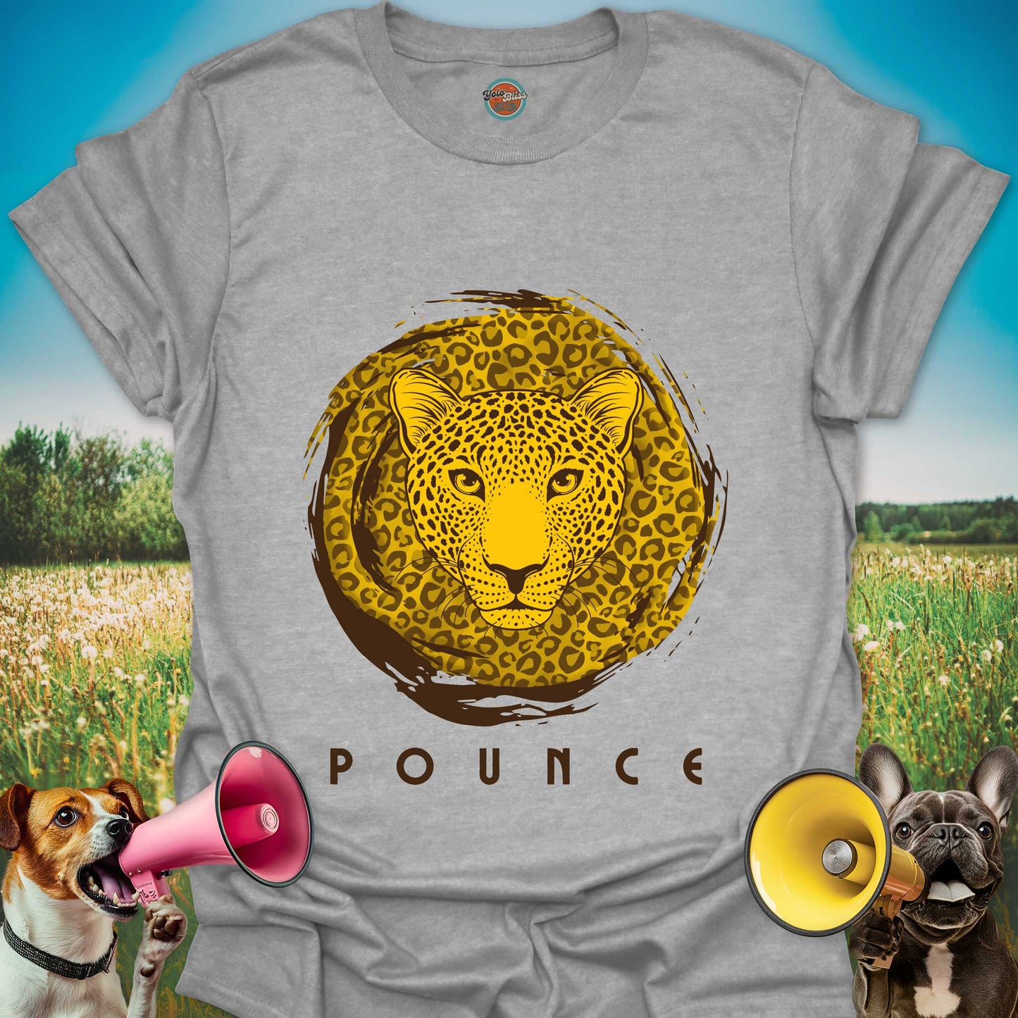 POUNCE LEOPARD - Tee #1