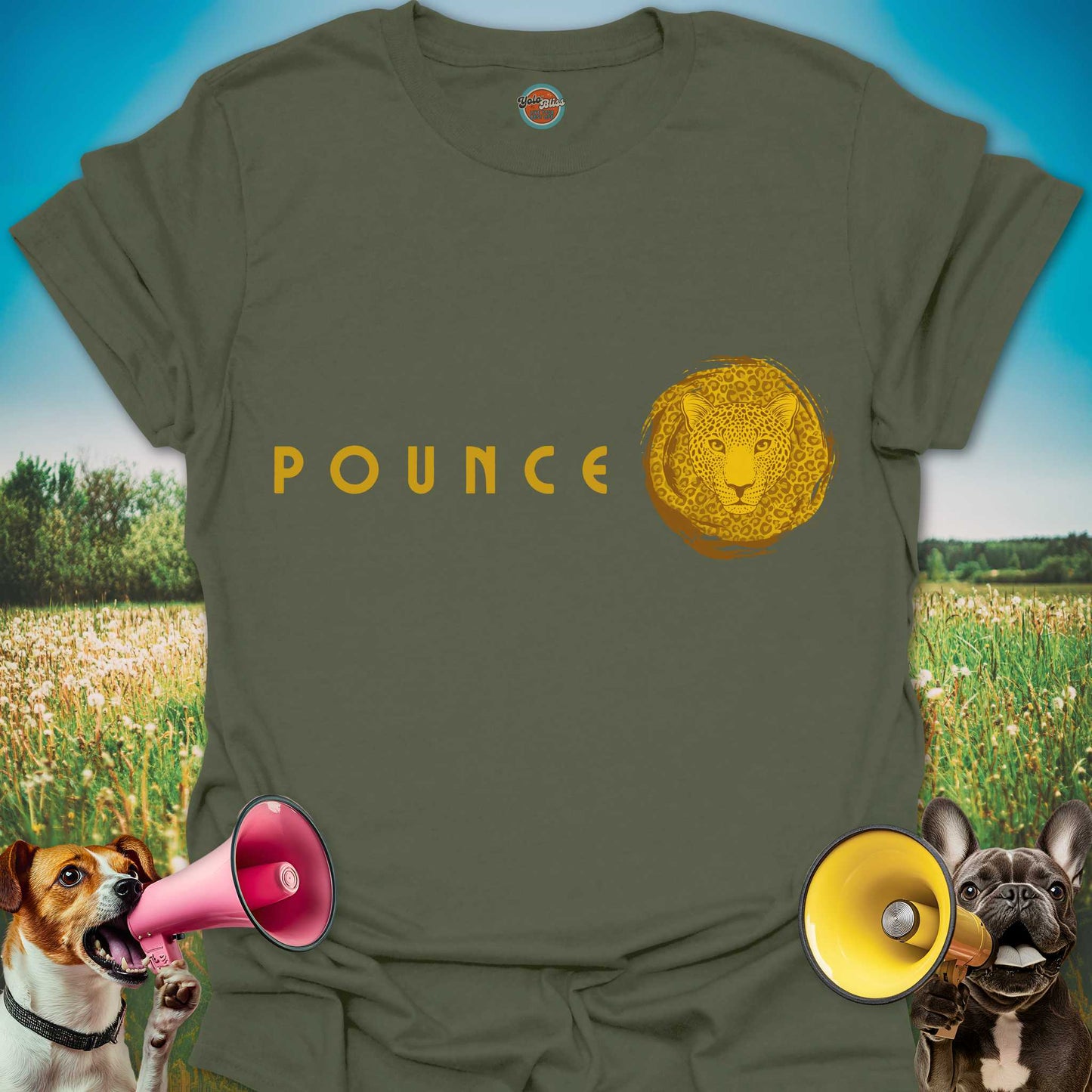 POUNCE LEOPARD - Tee #2