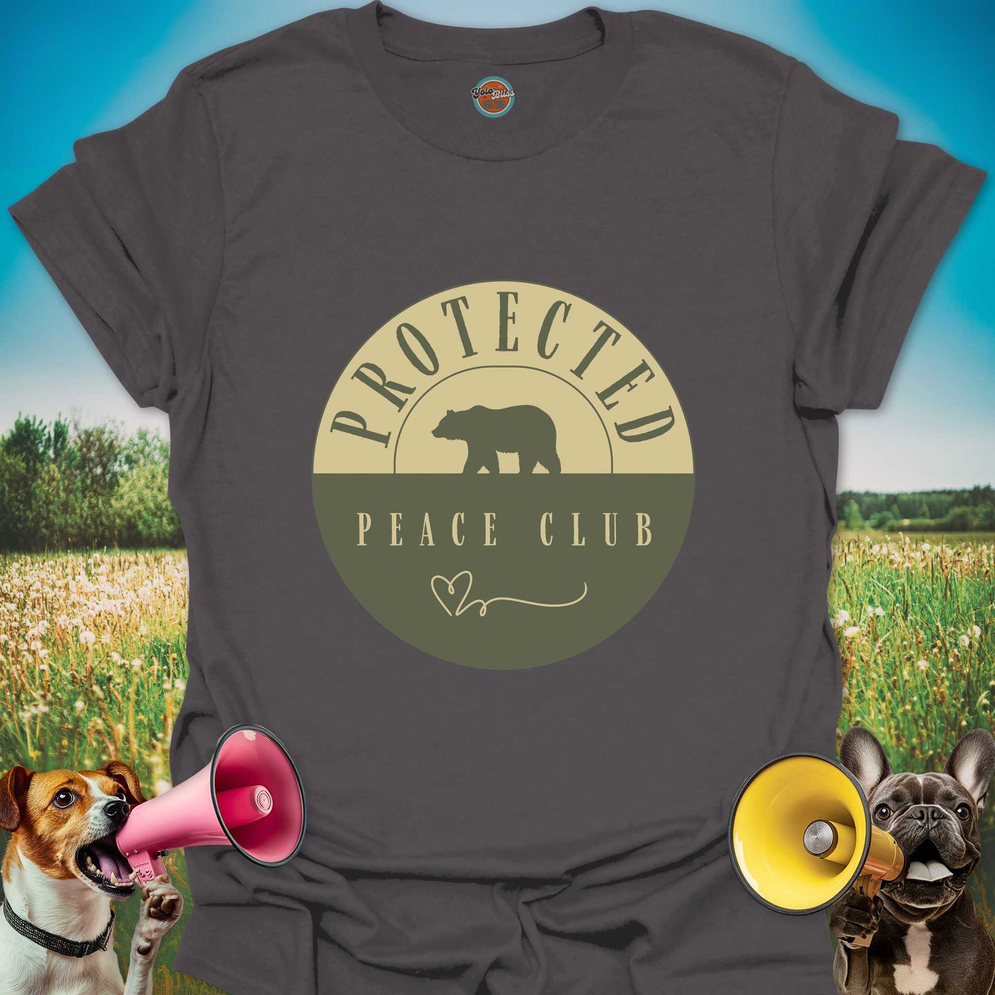 PROTECTED PEACE CLUB BEAR - Tee #1