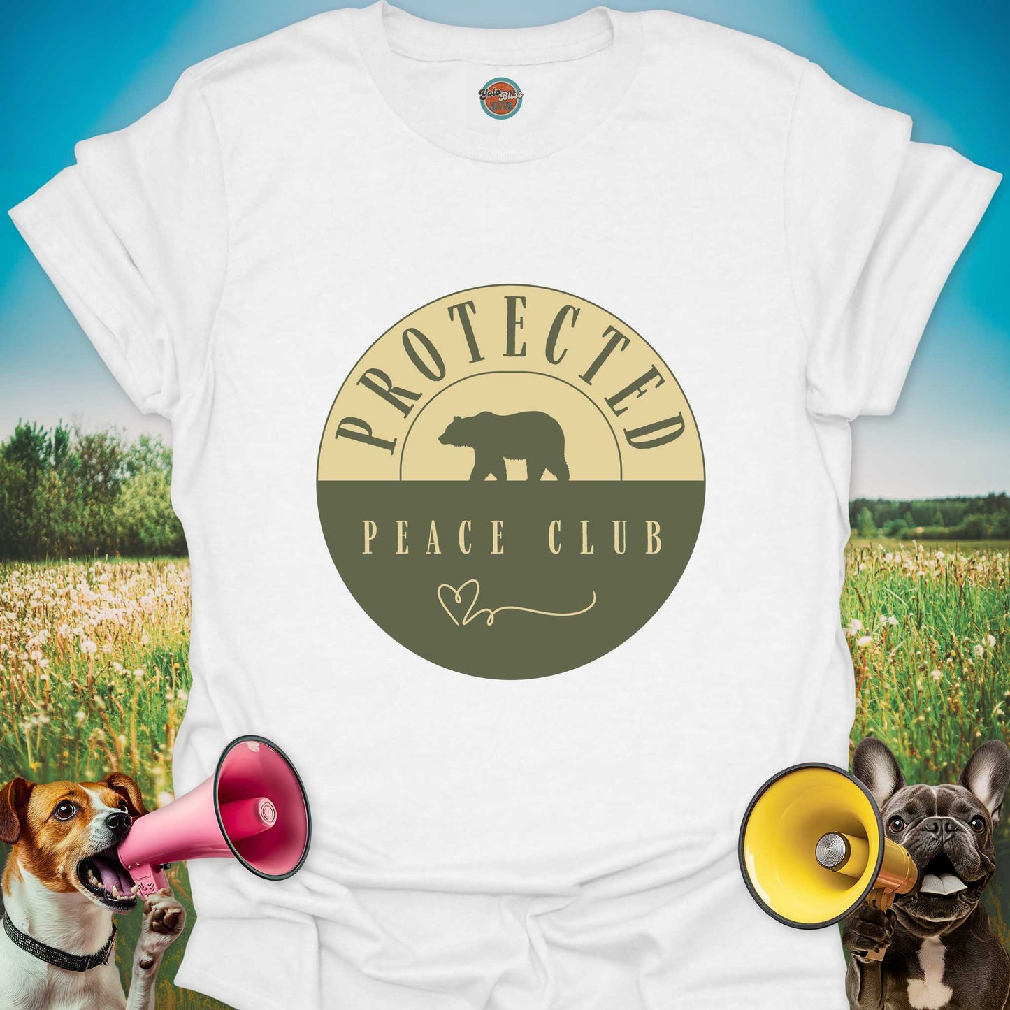 PROTECTED PEACE CLUB BEAR - Tee #1