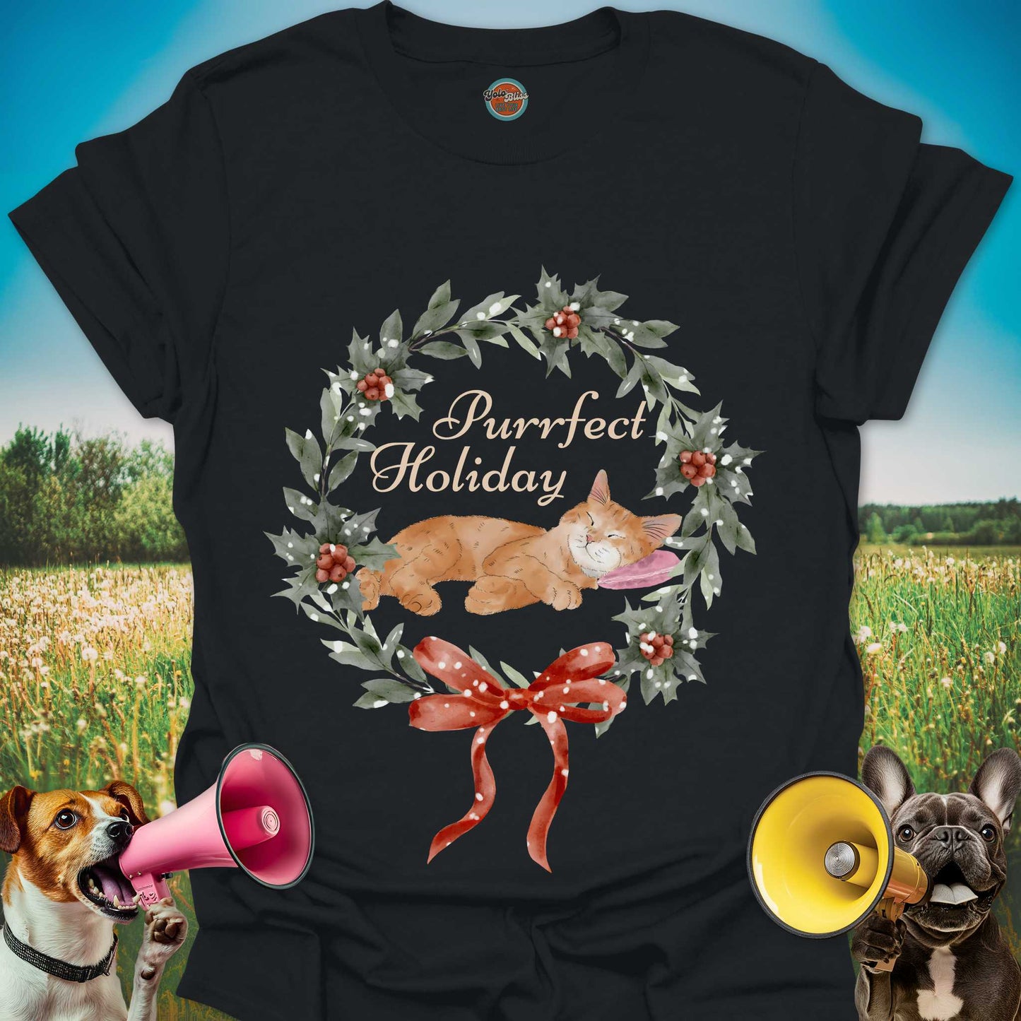 PURRFECT HOLIDAY CAT - Tee