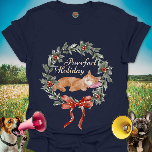 PURRFECT HOLIDAY CAT - Tee