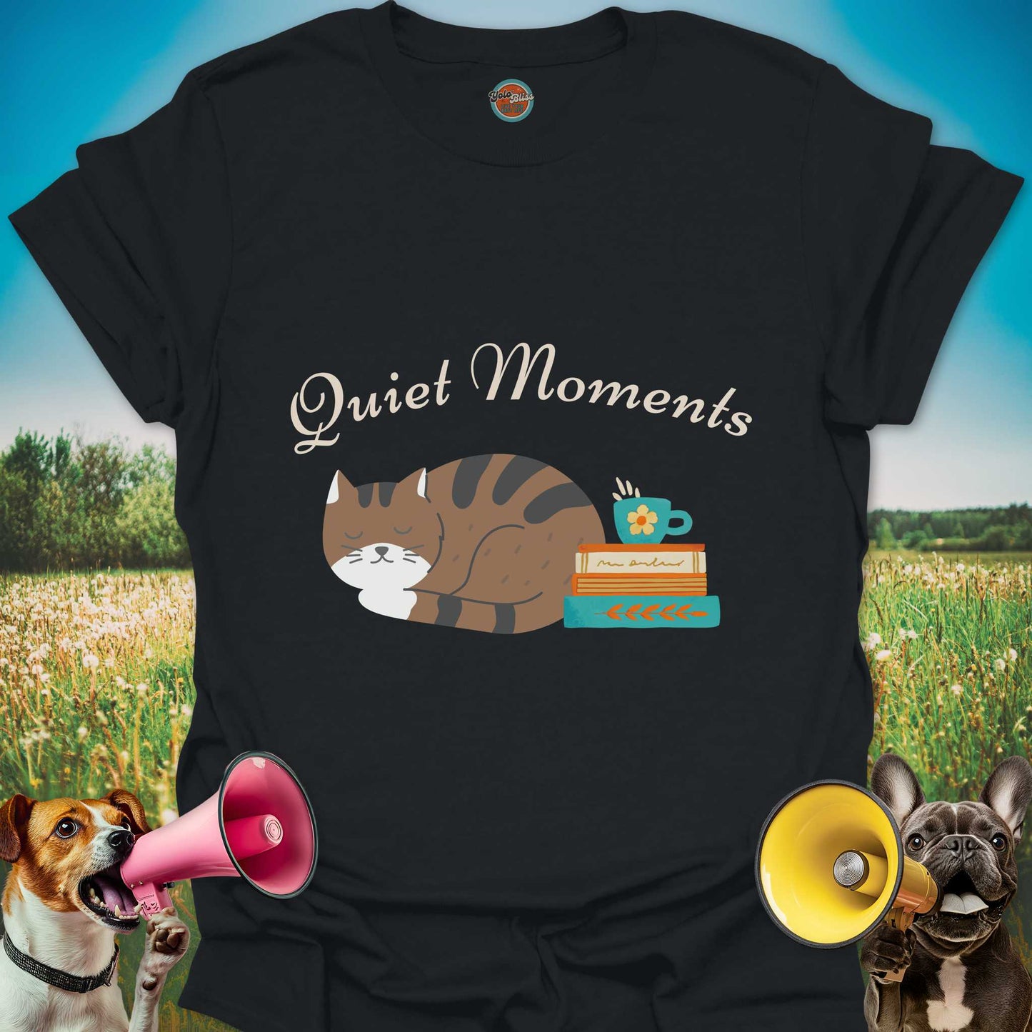 QUIET MOMENT CAT - Tee