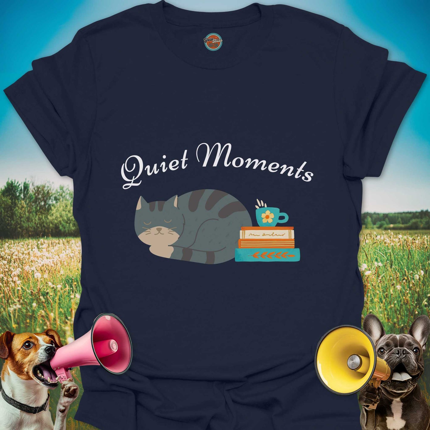 QUIET MOMENT CAT - Tee