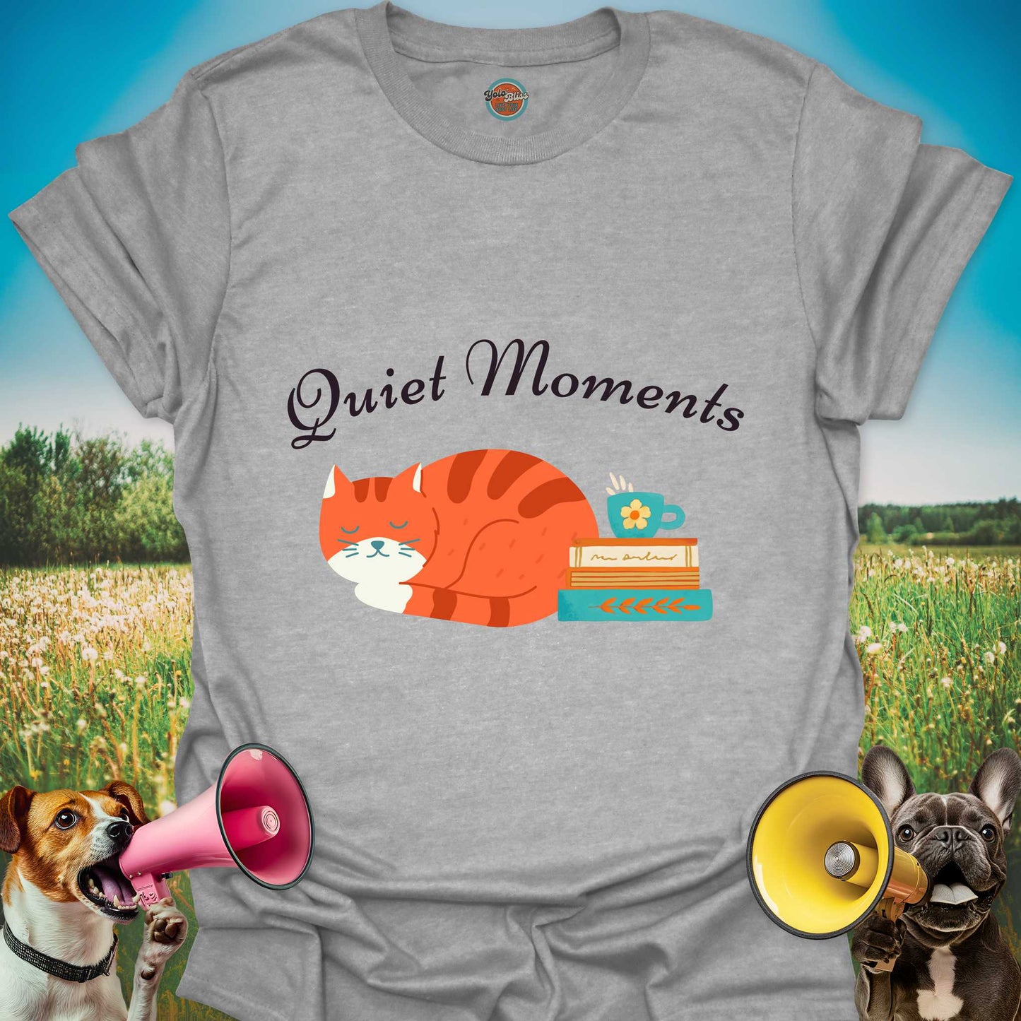 QUIET MOMENT CAT - Tee