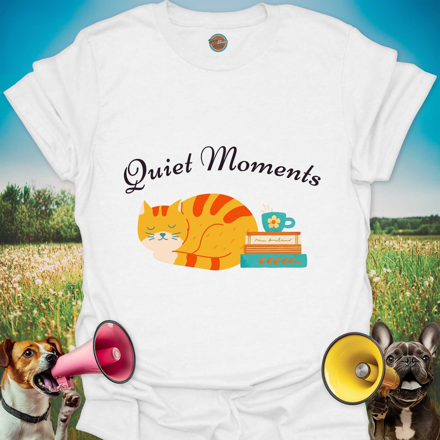 QUIET MOMENT CAT - Tee