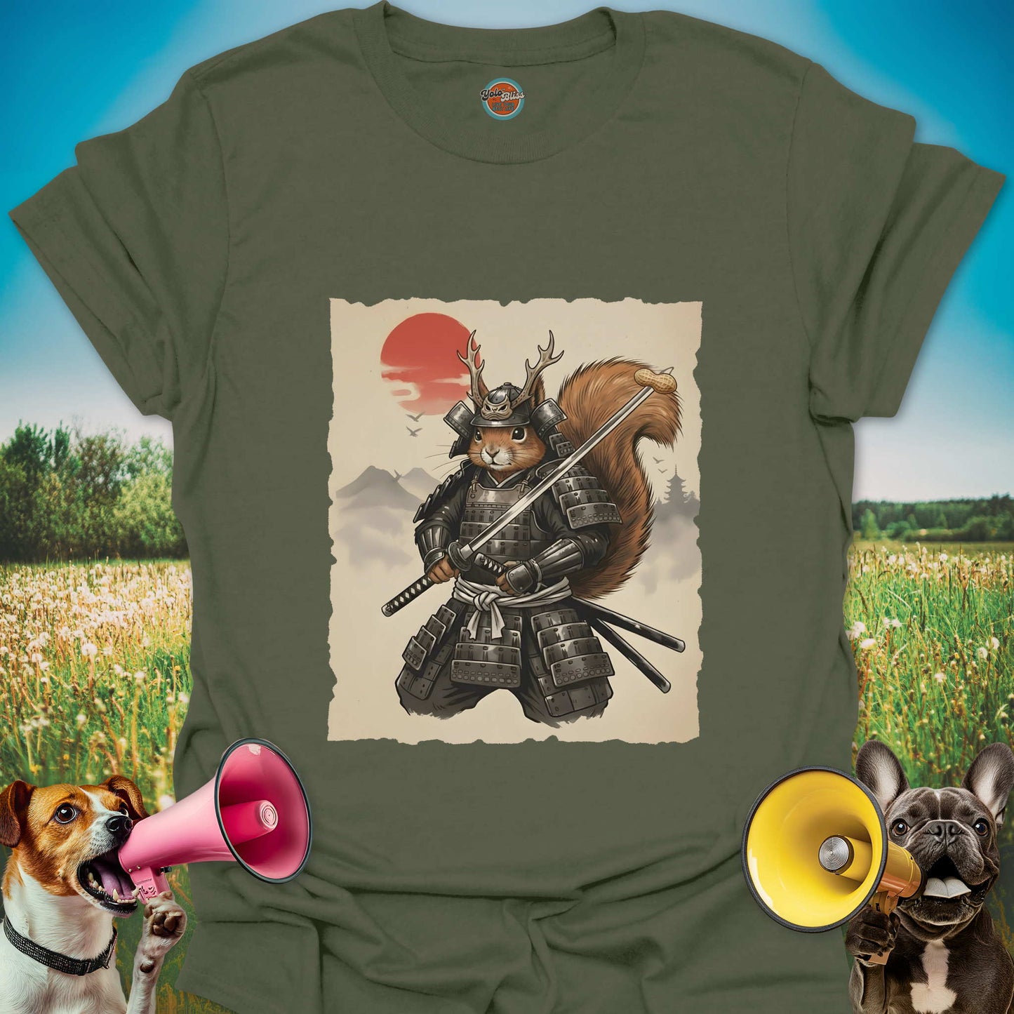 Samurai Squirrel - Tee
